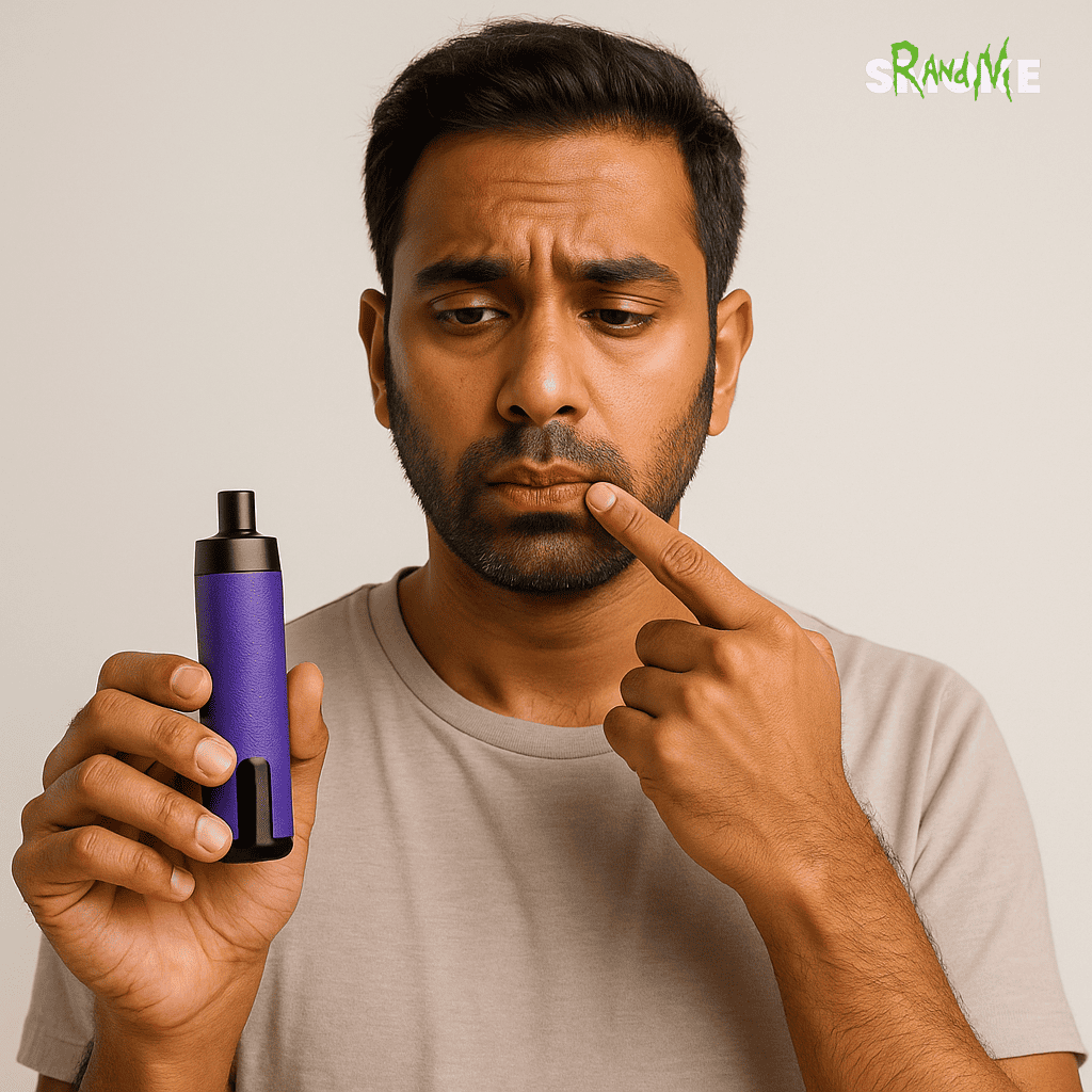 Trockener Mund durch Vapes?