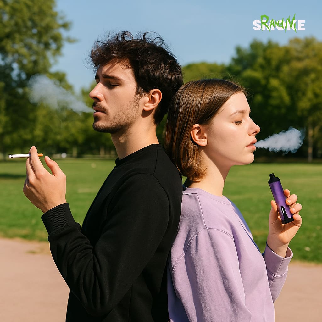 Ist Vapen schädlicher als Rauchen?