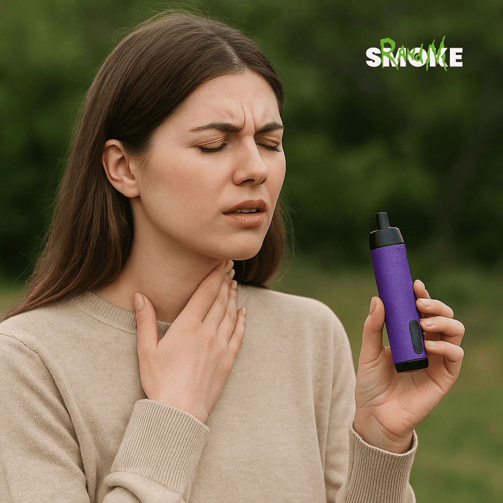 Warum kratzt meine neue Vape im Hals?