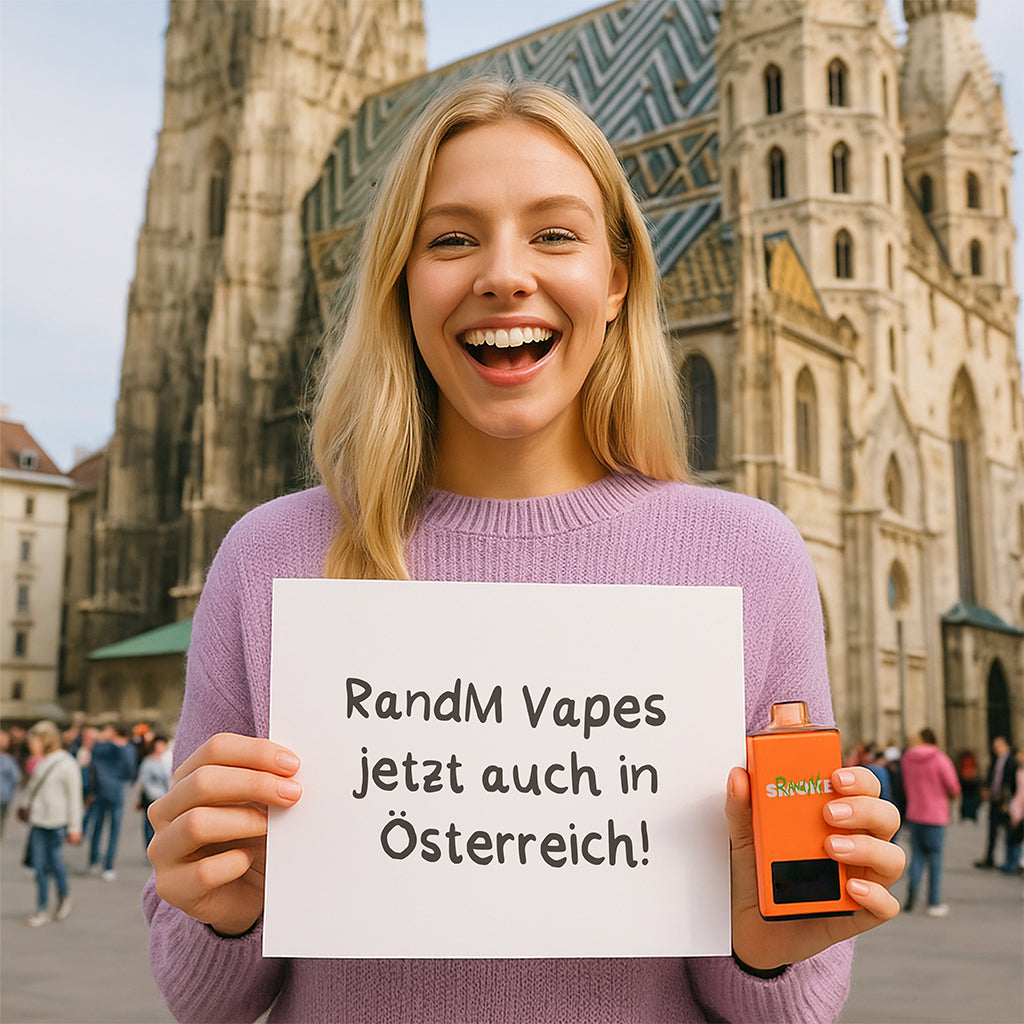 RandM Vapes jetzt auch in Österreich