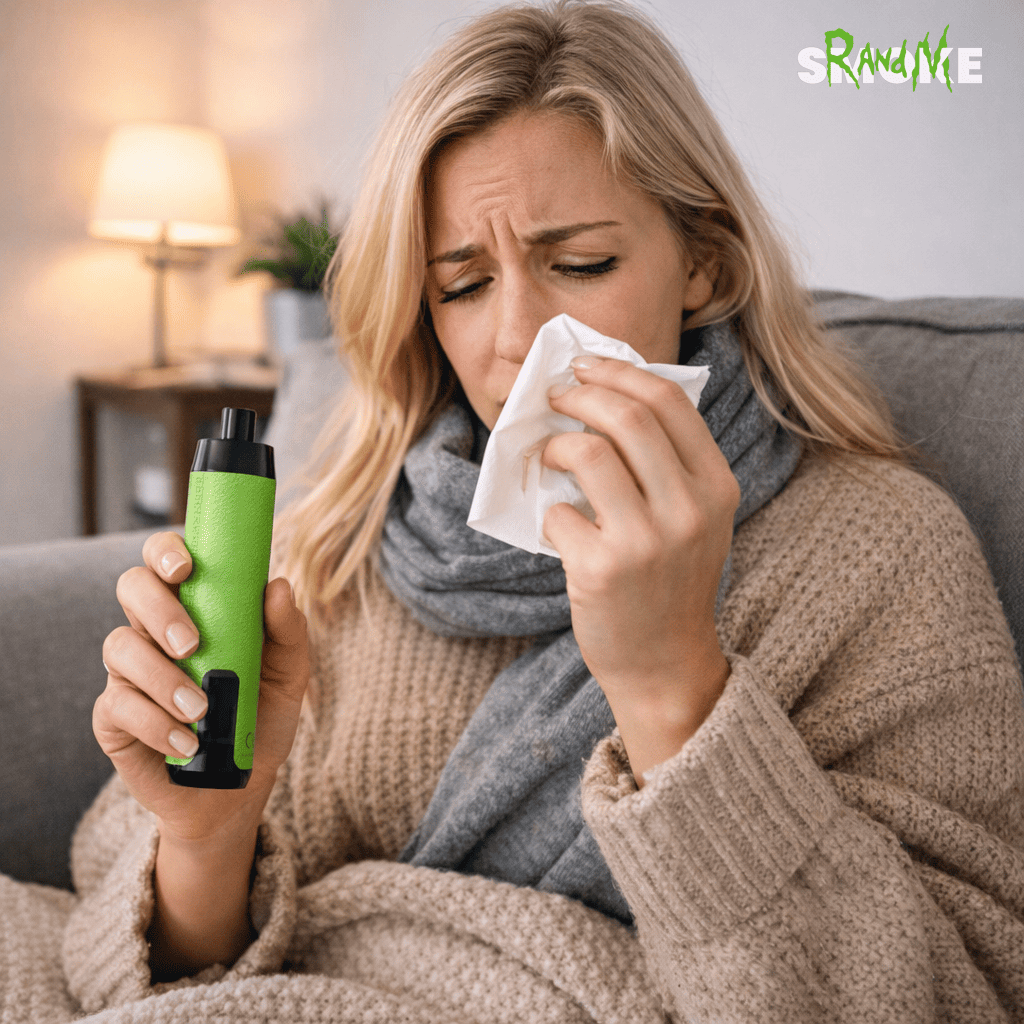 Sollte man bei Erkältung eine RandM Vape nutzen?