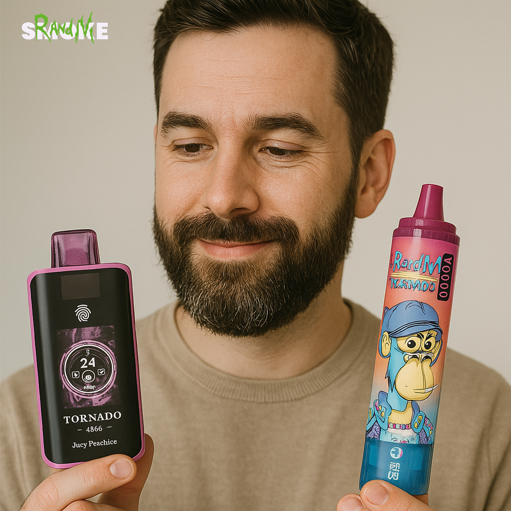 RandM Vape: Tornado 15000 vs. 25000 – Welches Modell passt zu dir?