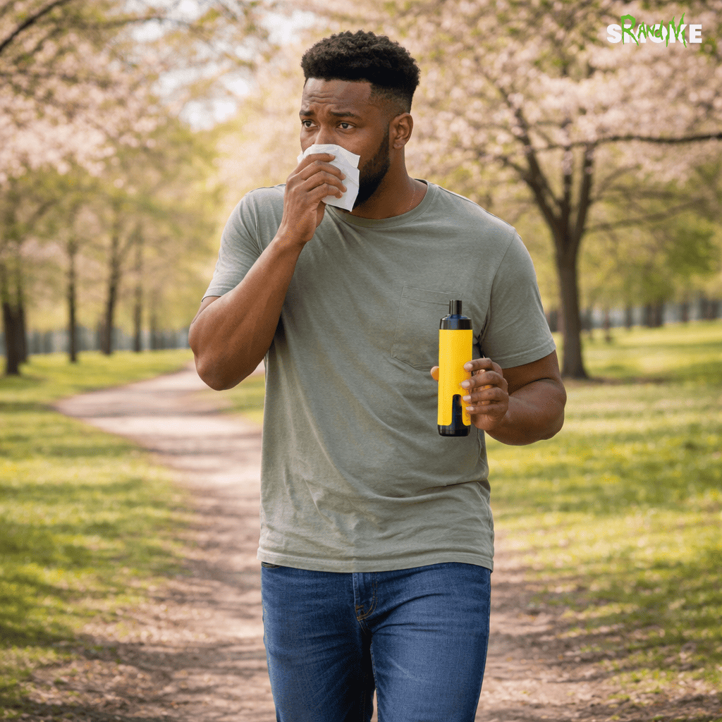 RandM Vapes und Allergiesaison: Warum Hals und Nase empfindlich reagieren