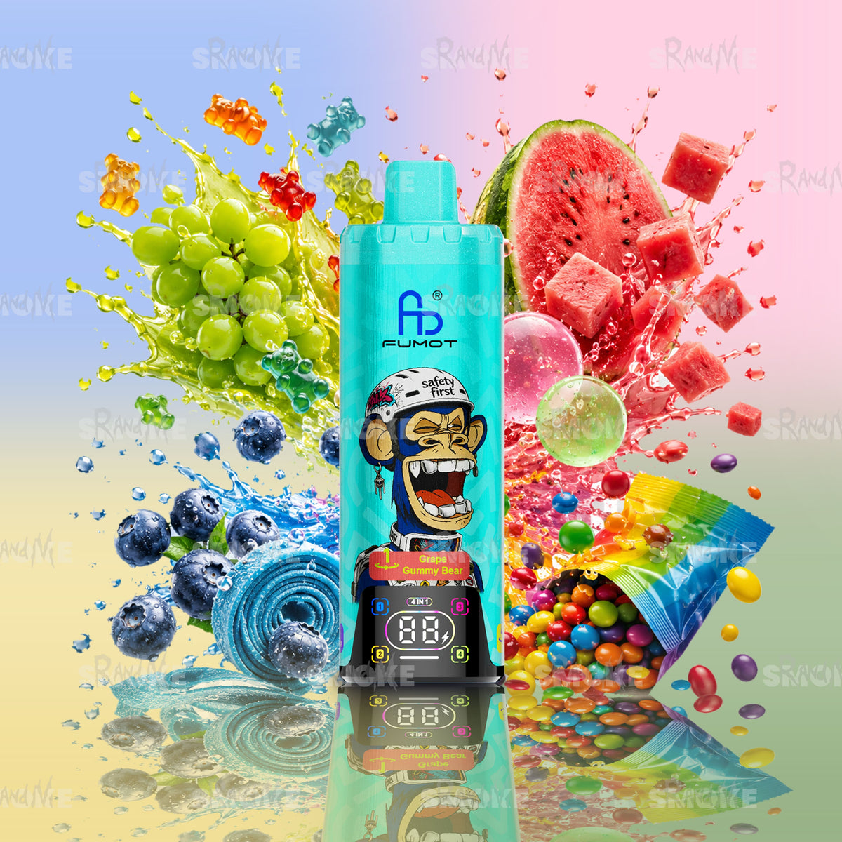 Eco 4in1 80K Candy Bubblegum Mix – süße Candy und Bubblegum Aromen kombiniert