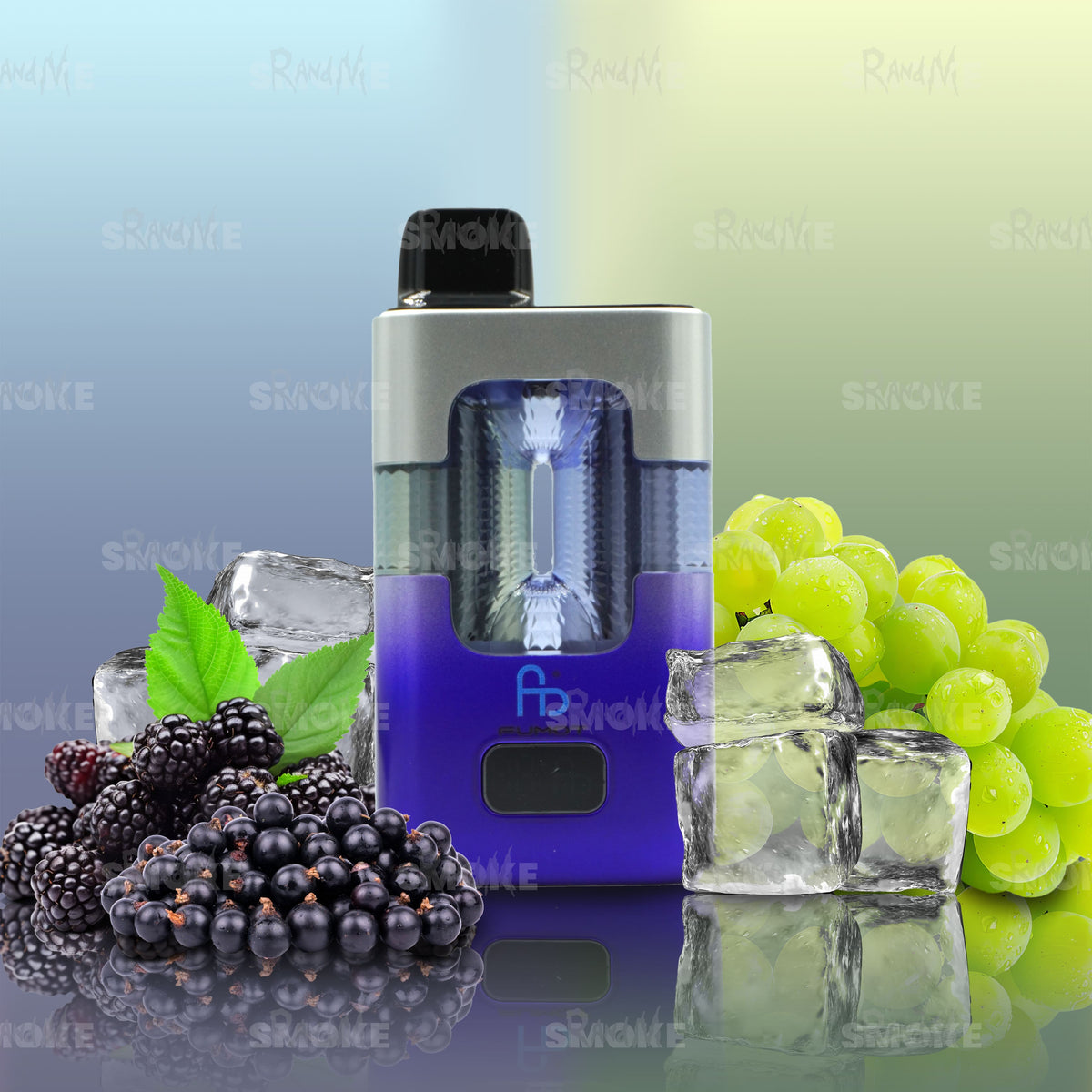 FUMOT 50000 Black Ice & Grape Ice – dunkle Beeren mit kühler Traube