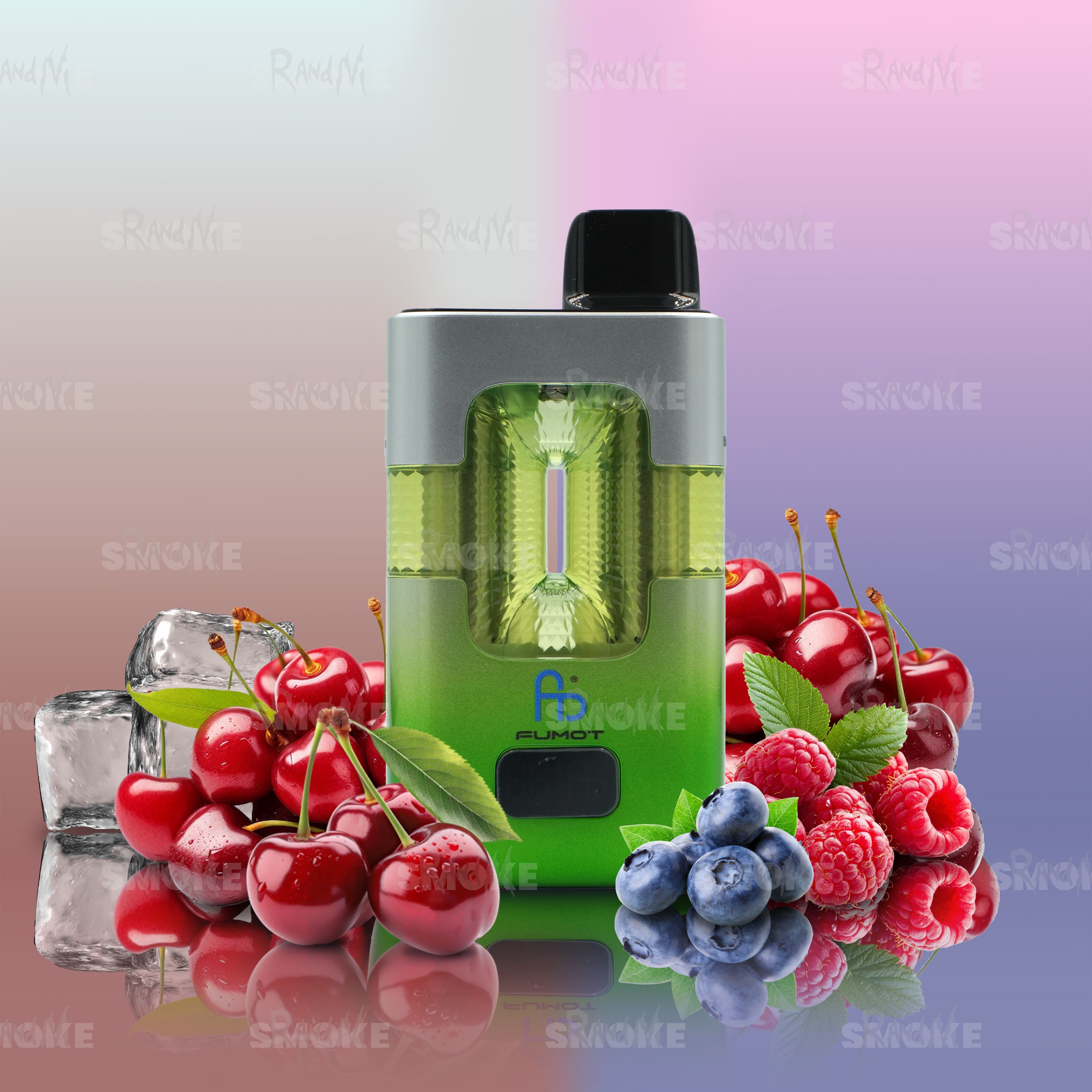 FUMOT 50000 Cherry Ice & Blue Razz Cherry – Kirsche mit kühler und fruchtiger Note