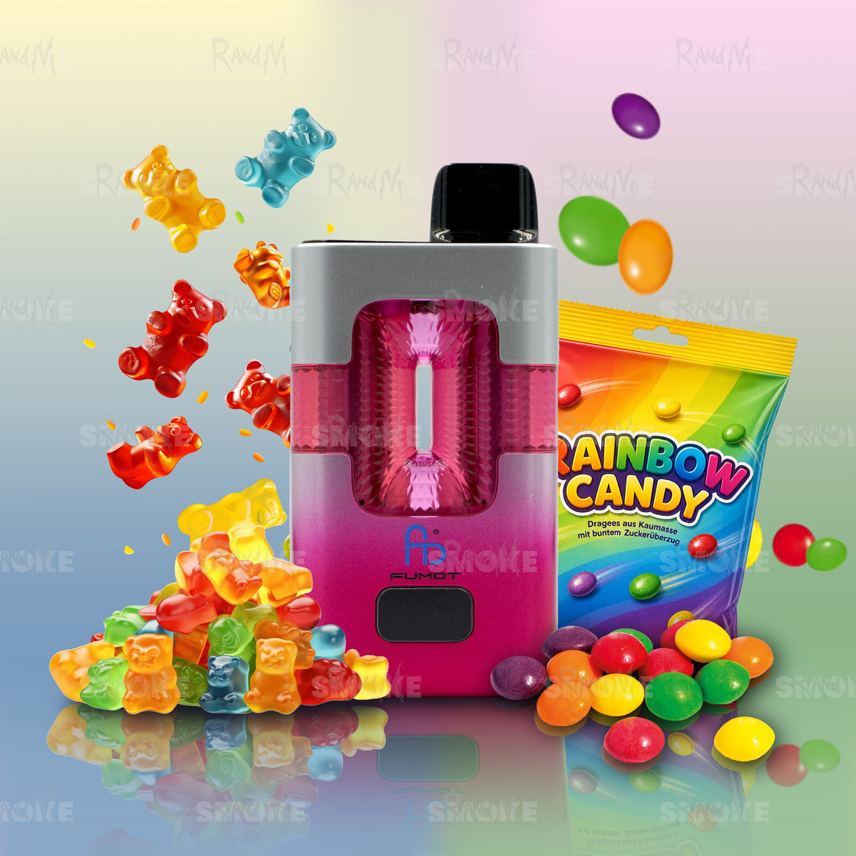 Fumot RandM Eco 2in1 50000 - Gummy Bear & Rainbow Candy