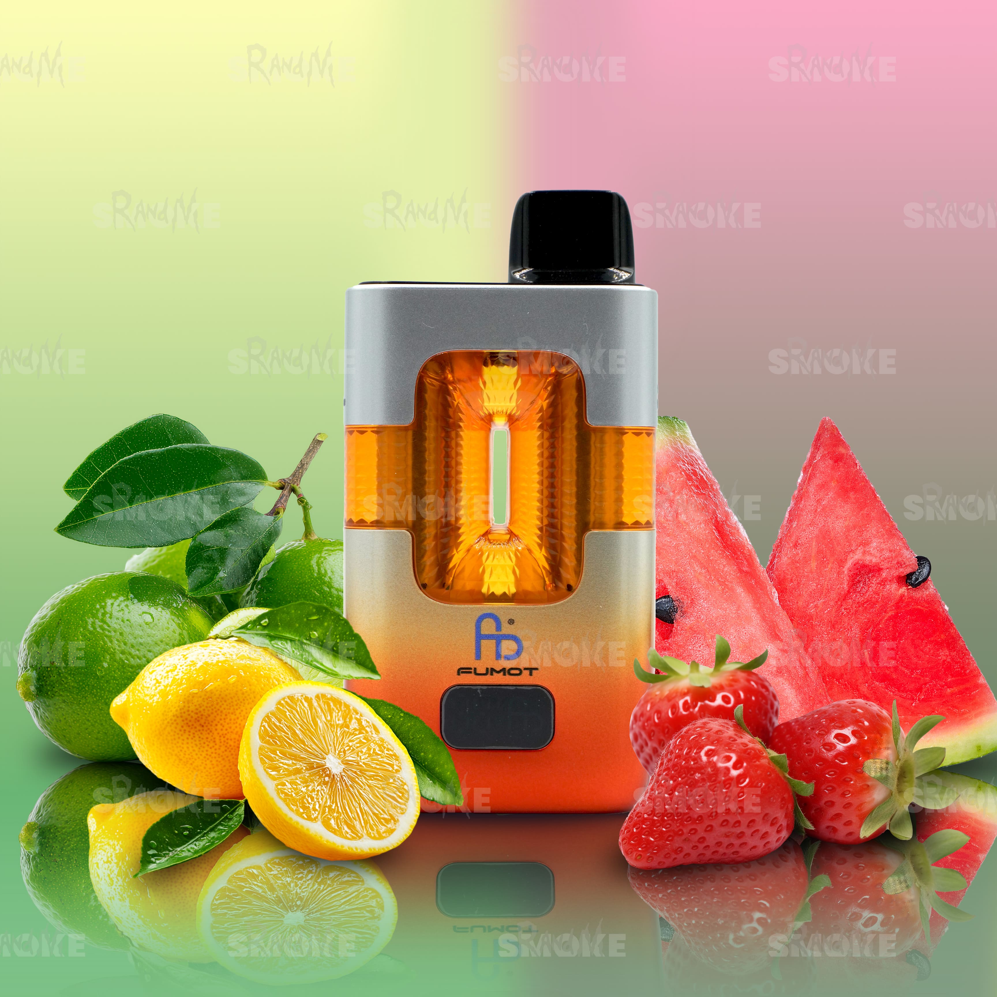 FUMOT 50000 Lemon Lime & Strawberry Watermelon – Zitrus trifft süße Beerenfrucht