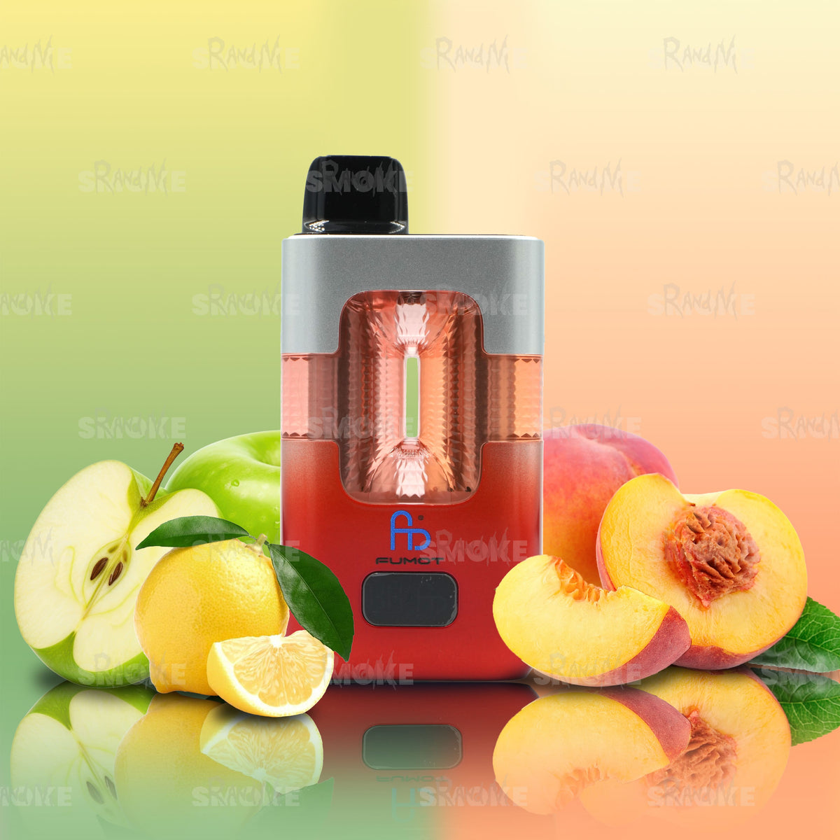 FUMOT 50000 Sour Apple & Juicy Peach – säuerlicher Apfel mit saftigem Pfirsich