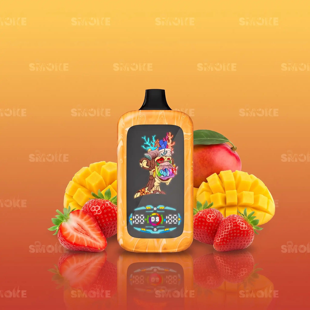 Fumot Digital Monkey 20K/40K – Strawberry Mango – Produktabbildung