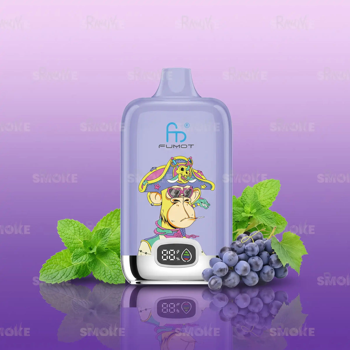 RandM Tornado 12000 Grape Mint Vape