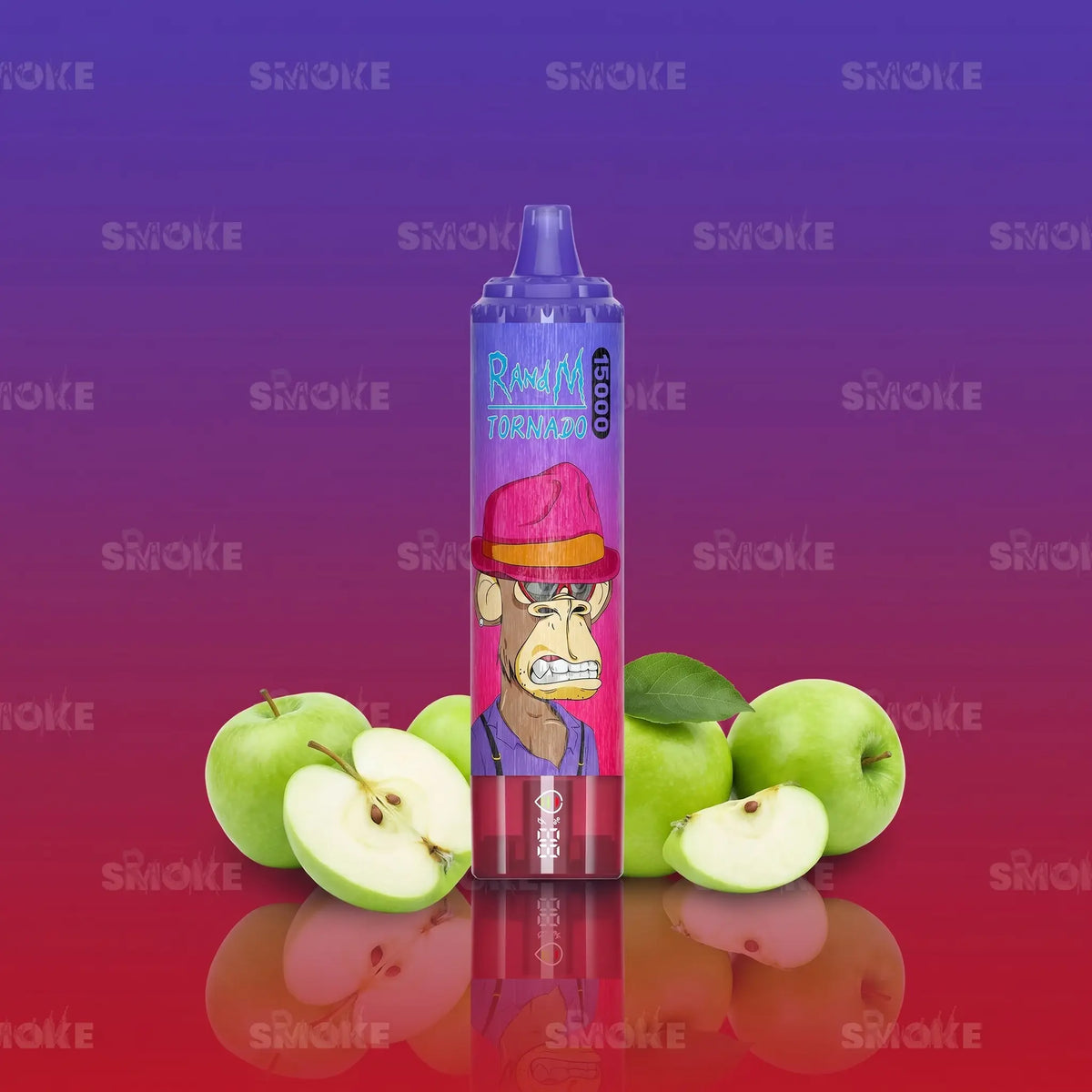 RandM Tornado Vape 15000 Sour Apple – Grüner saurer Apfel