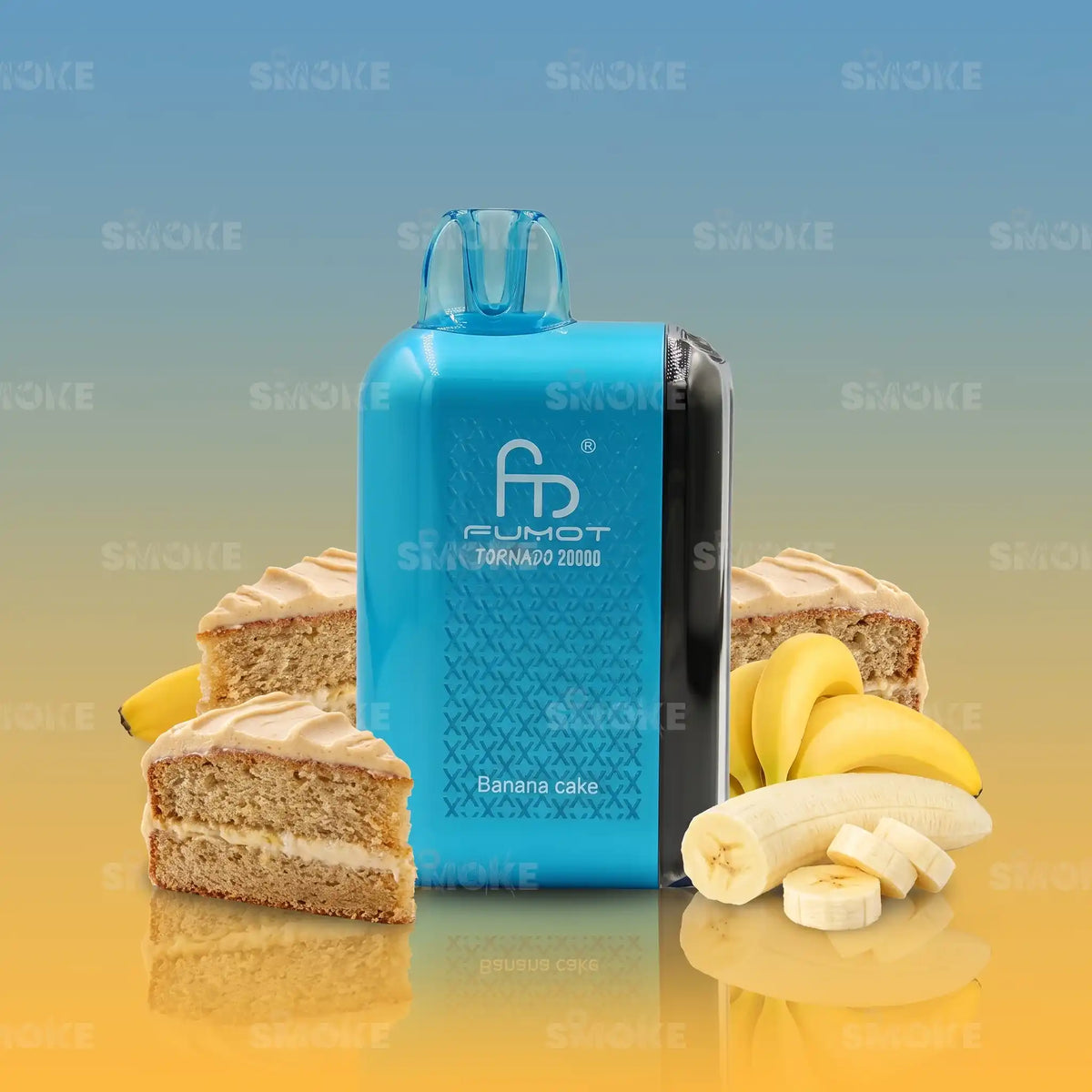 RandM Tornado 20000 Banana Cake – Banane und weiche Kuchen-Noten