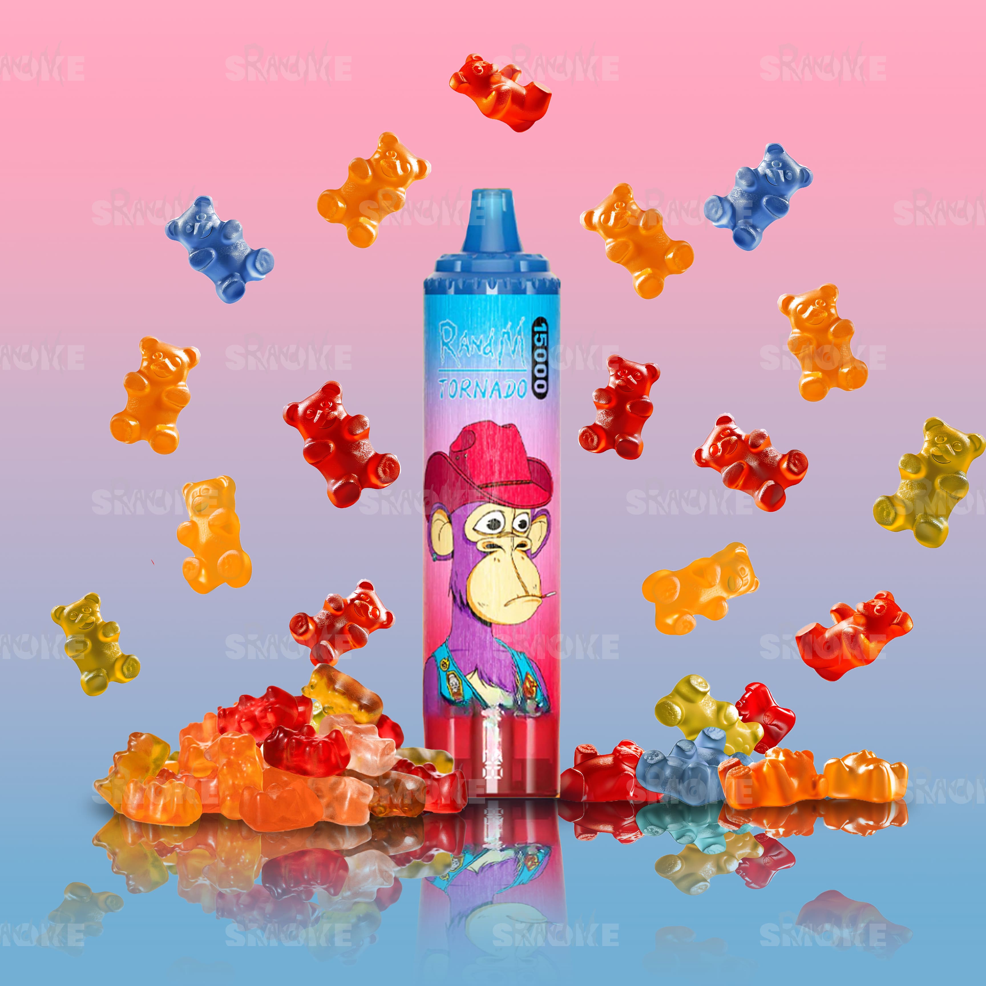 RandM Tornado Vape 15000 Gummy Bear – Süßer Gummibärchen-Geschmack