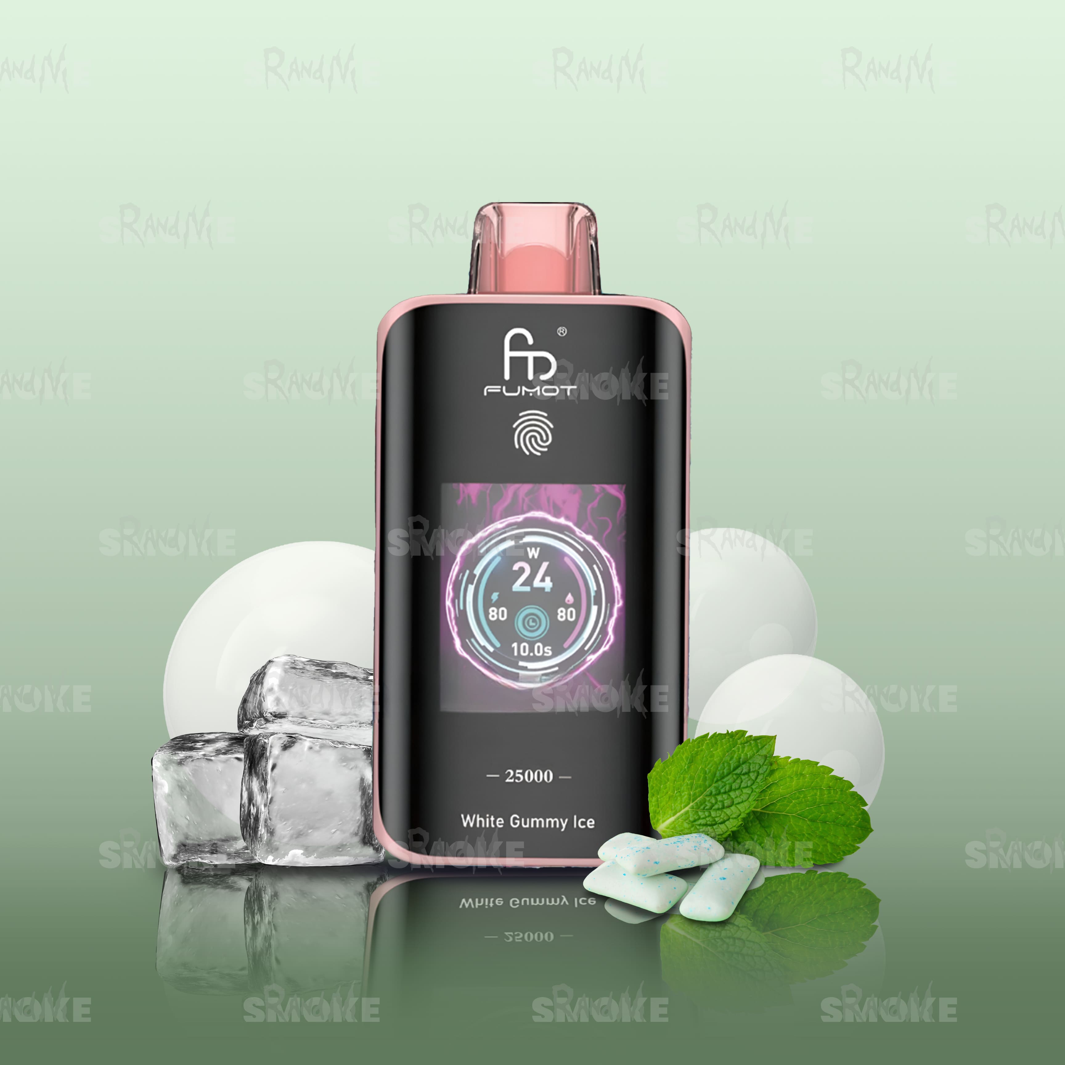 RandM Tornado 25000 – White Gummy Ice