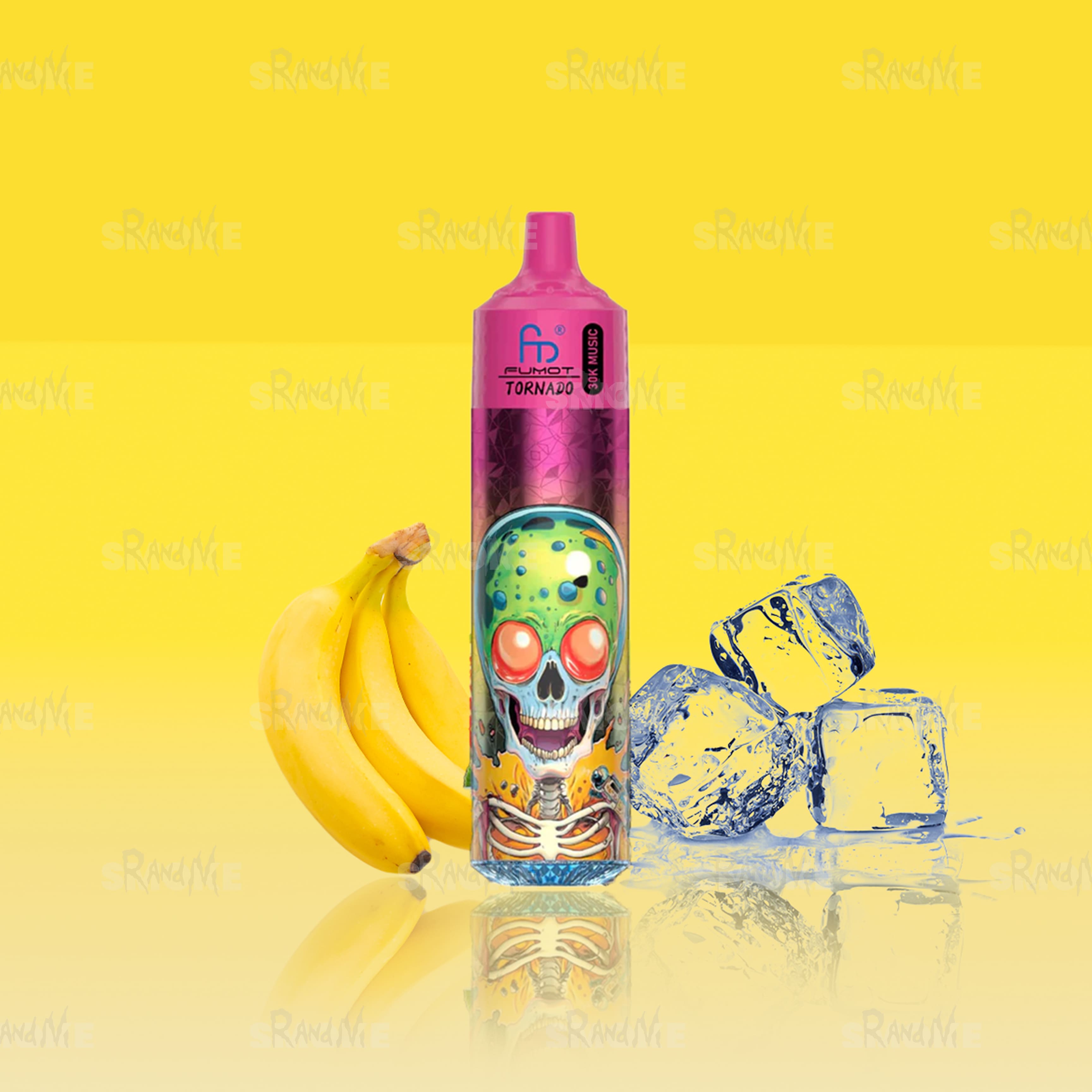 RandM Tornado Vape 30000 Banana Ice – Banane mit kühlem Eisgeschmack