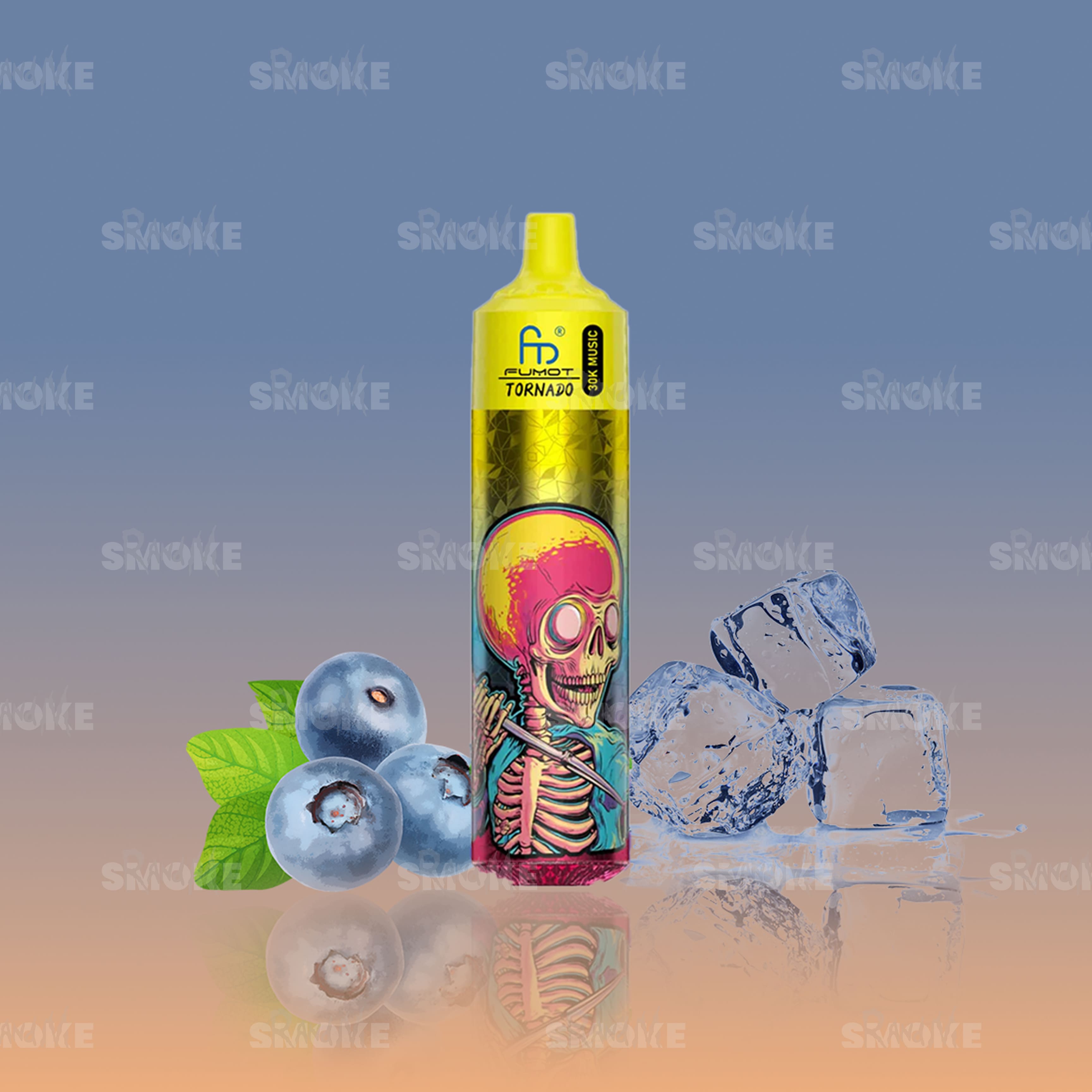 RandM Tornado Vape 30000 Blueberry on Ice – Blaubeere mit erfrischendem Eis-Kick