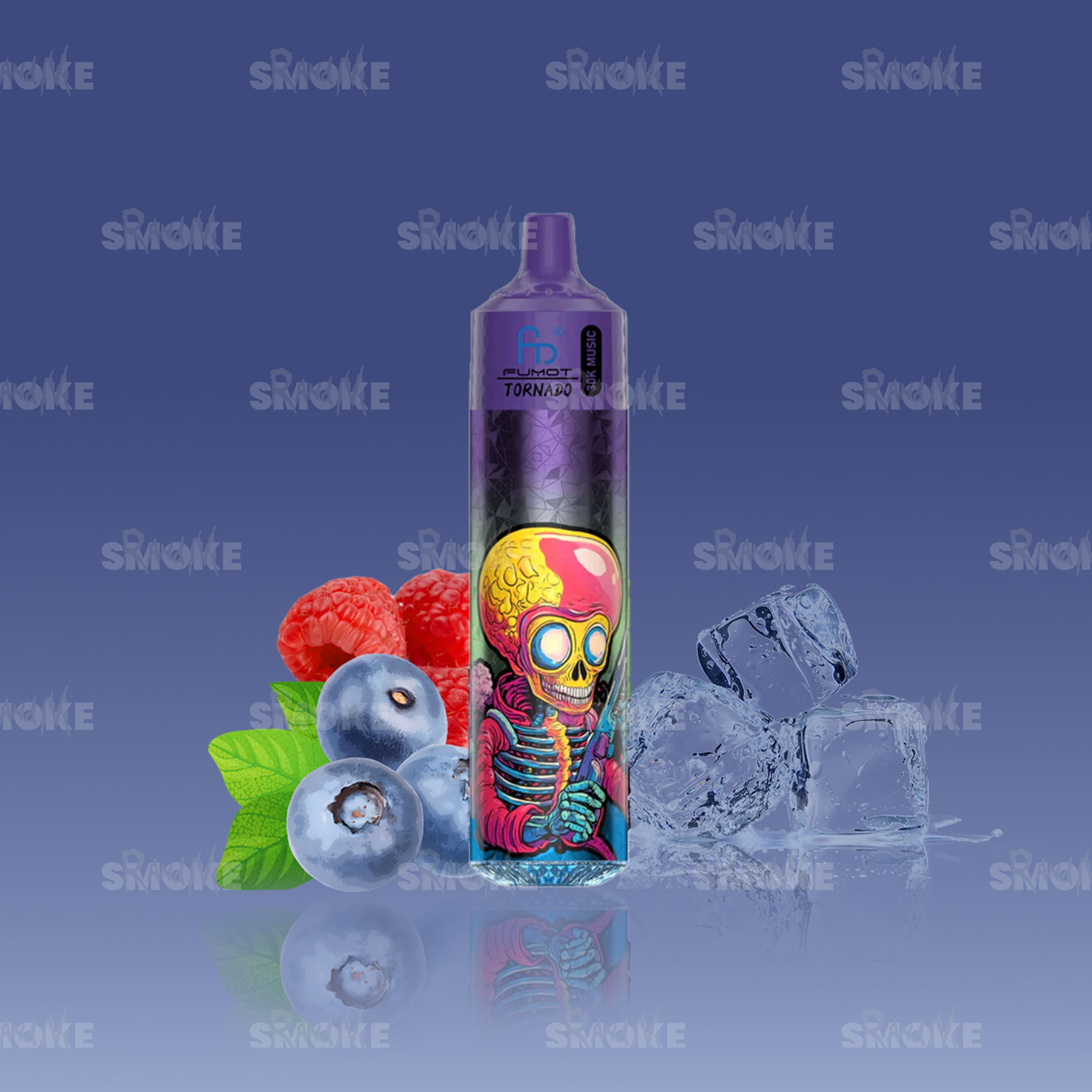 RandM Tornado Vape 30000 Dr Blue – Beerencocktail mit Frischekick