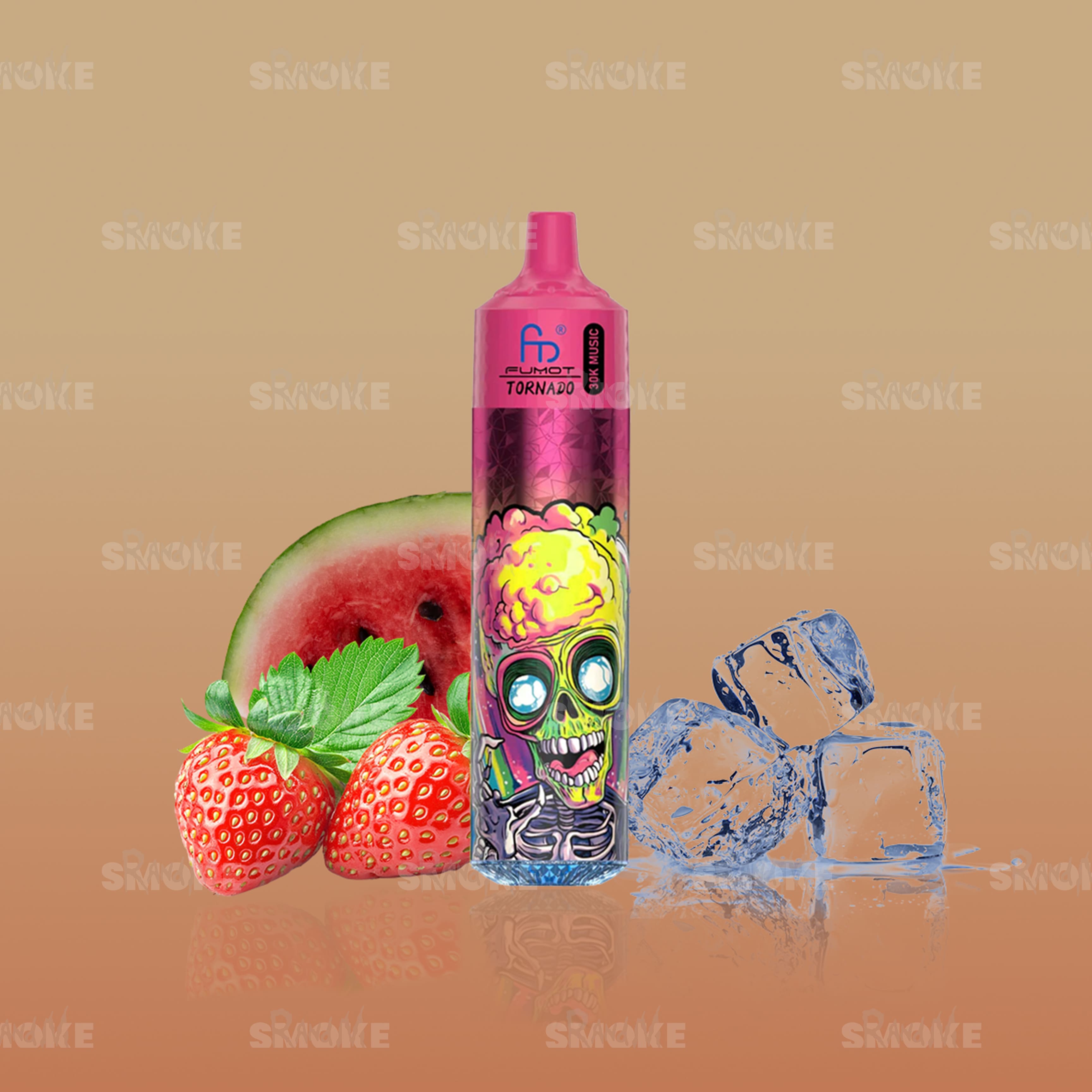 RandM Tornado Vape 30000 Strawberry Watermelon – Erdbeere mit Wassermelone