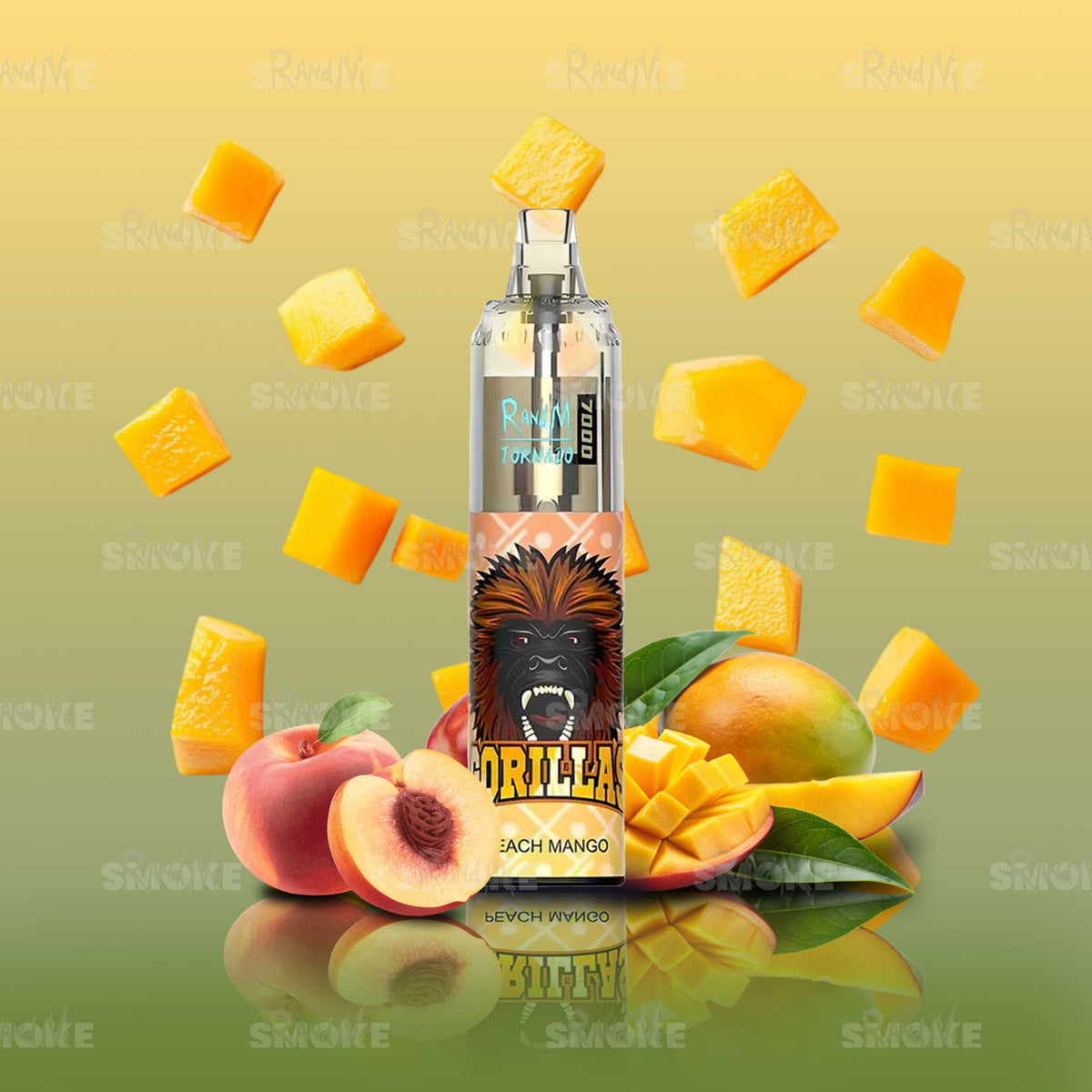 RandM Tornado Vape 7000 Peach Mango – Fruchtiger Pfirsich-Mango-Geschmack
