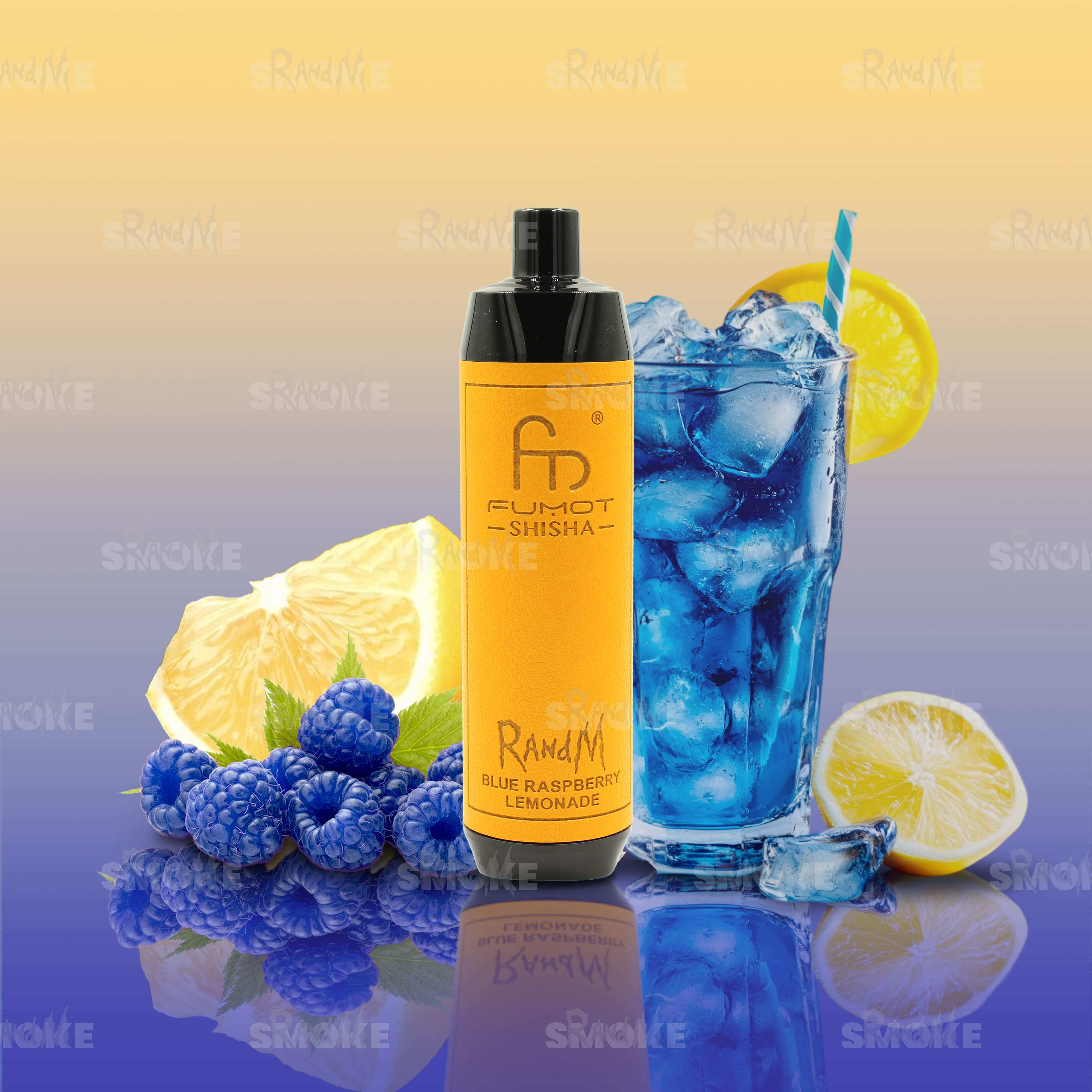 RandM Vape Tornado 10000 Blue Raspberry Lemonade – Spritzige Limonade mit dem fruchtigen Kick von blauer Himbeere