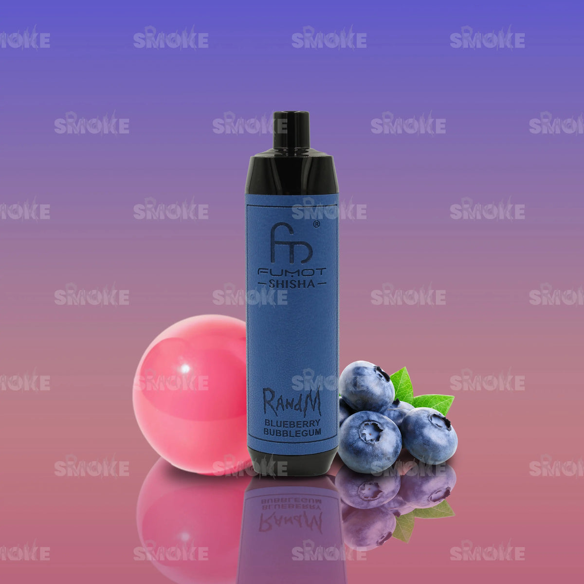 RandM Vape Tornado 10000 Blueberry Bubblegum – Fruchtige Blaubeere mit dem süßen Aroma von Kaugummi