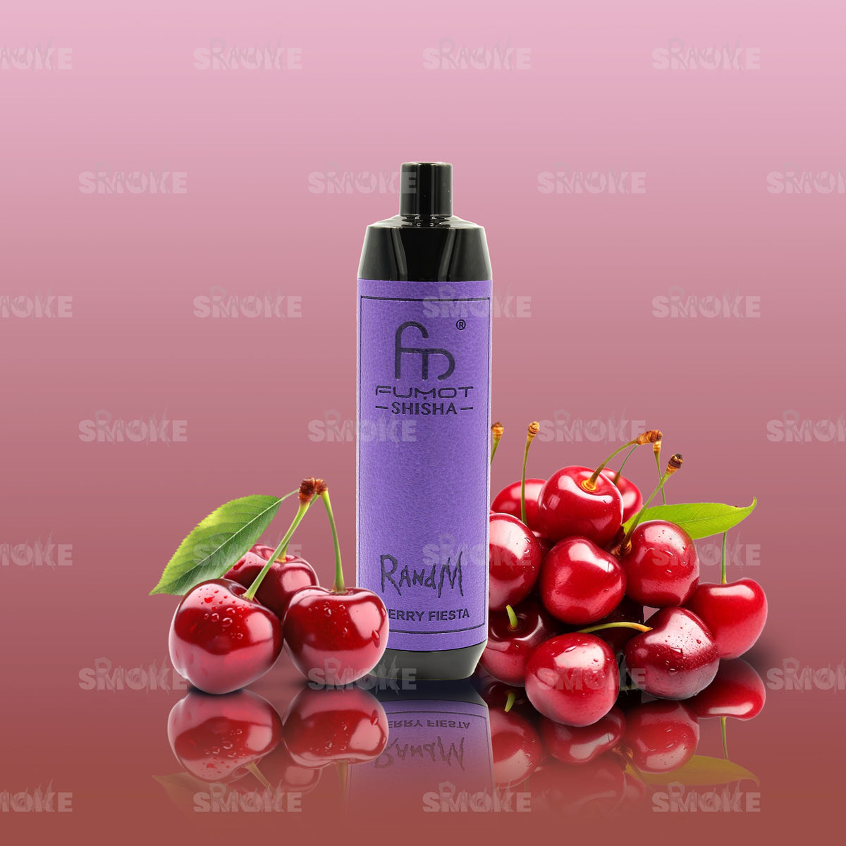 RandM Vape Tornado 10000 Cherry Fiesta – Saftige Kirschen in einem intensiven Mix für ein fruchtiges Fiesta-Aroma