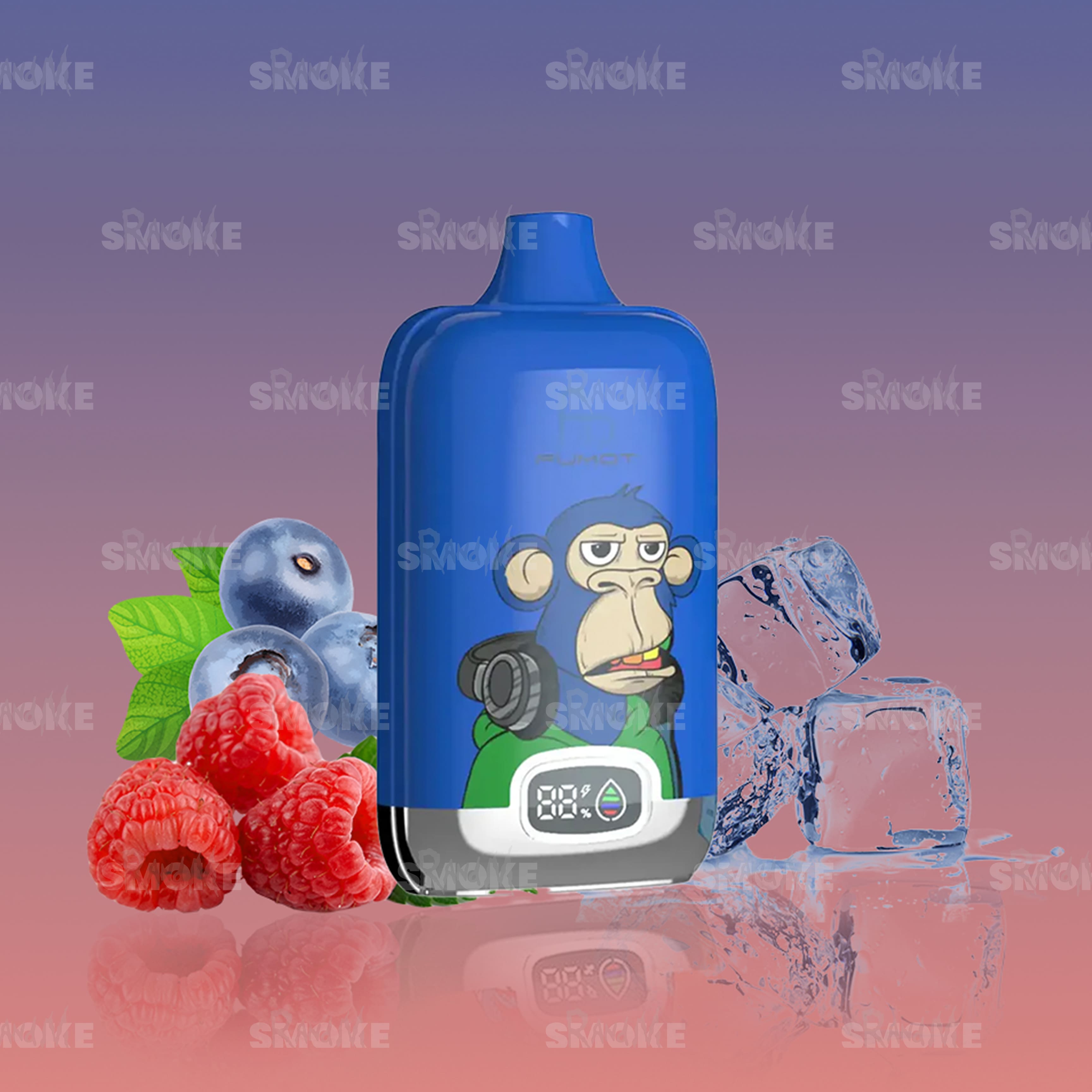 RandM Tornado Vape 12000 Blueberry Raspberry – Blaubeere mit Himbeere