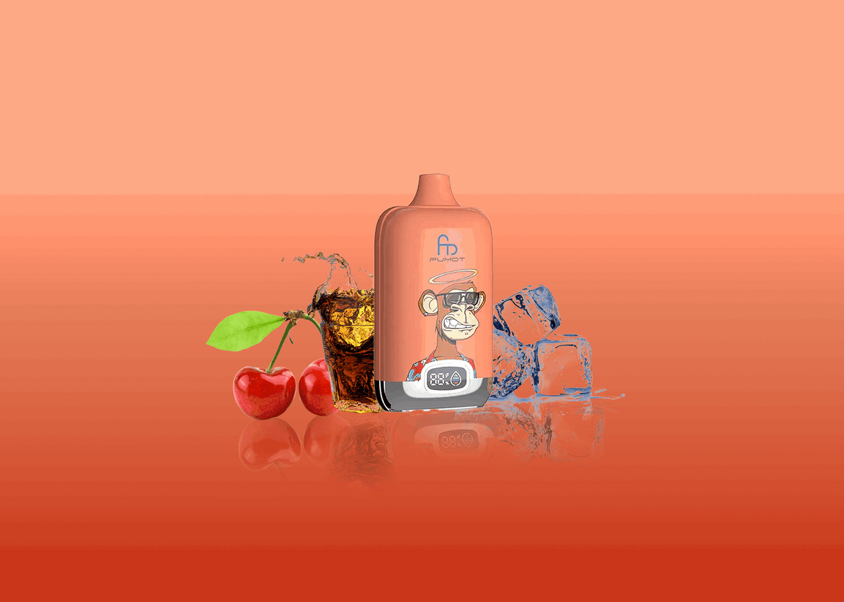RandM Vape Tornado 12000 Cherry Cola – Spritzige Cola trifft auf fruchtige Kirsche