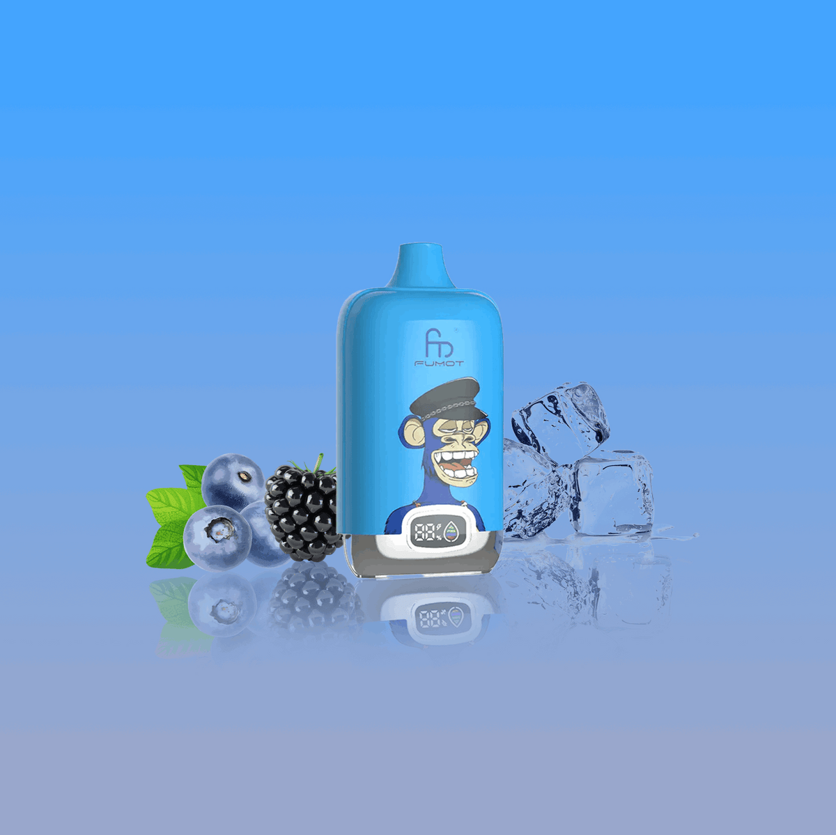 RandM Vape Tornado 12000 Dr. Blue – Intensiver Blaubeergeschmack mit einer kühlen Note