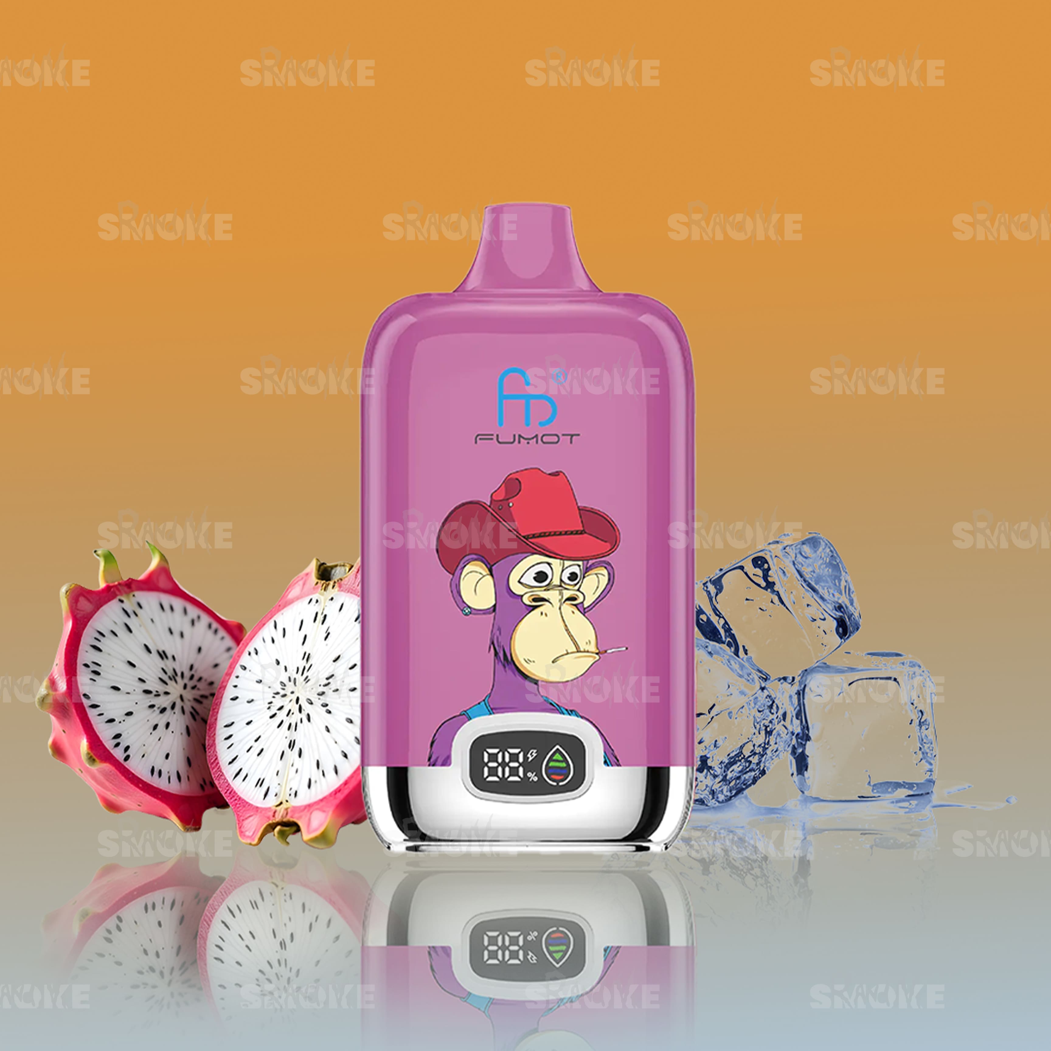 RandM Tornado Vape 12000 Dragonfruit Ice – Exotische Drachenfrucht mit Eis