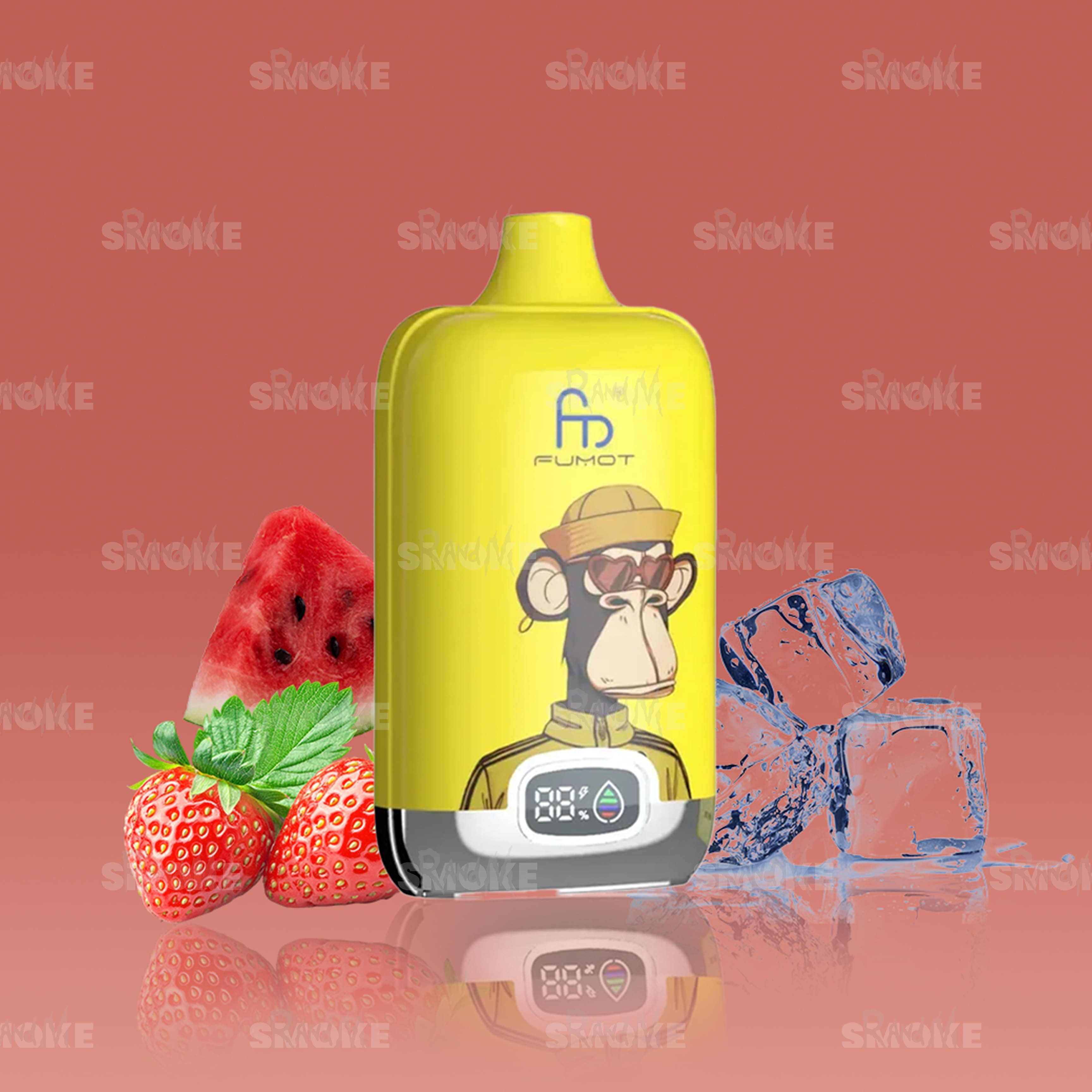 RandM Tornado Vape 12000 Strawberry Watermelon – Erdbeer-Wassermelone Geschmack