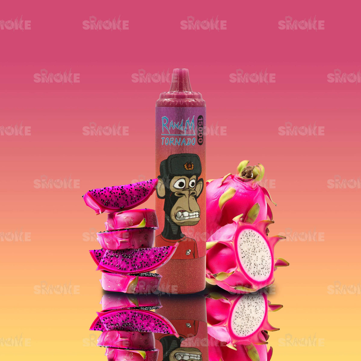 RandM Vape Tornado 15000 Dragon Fruit – Exotische Drachenfrucht mit leicht süßem, frischem Abgang