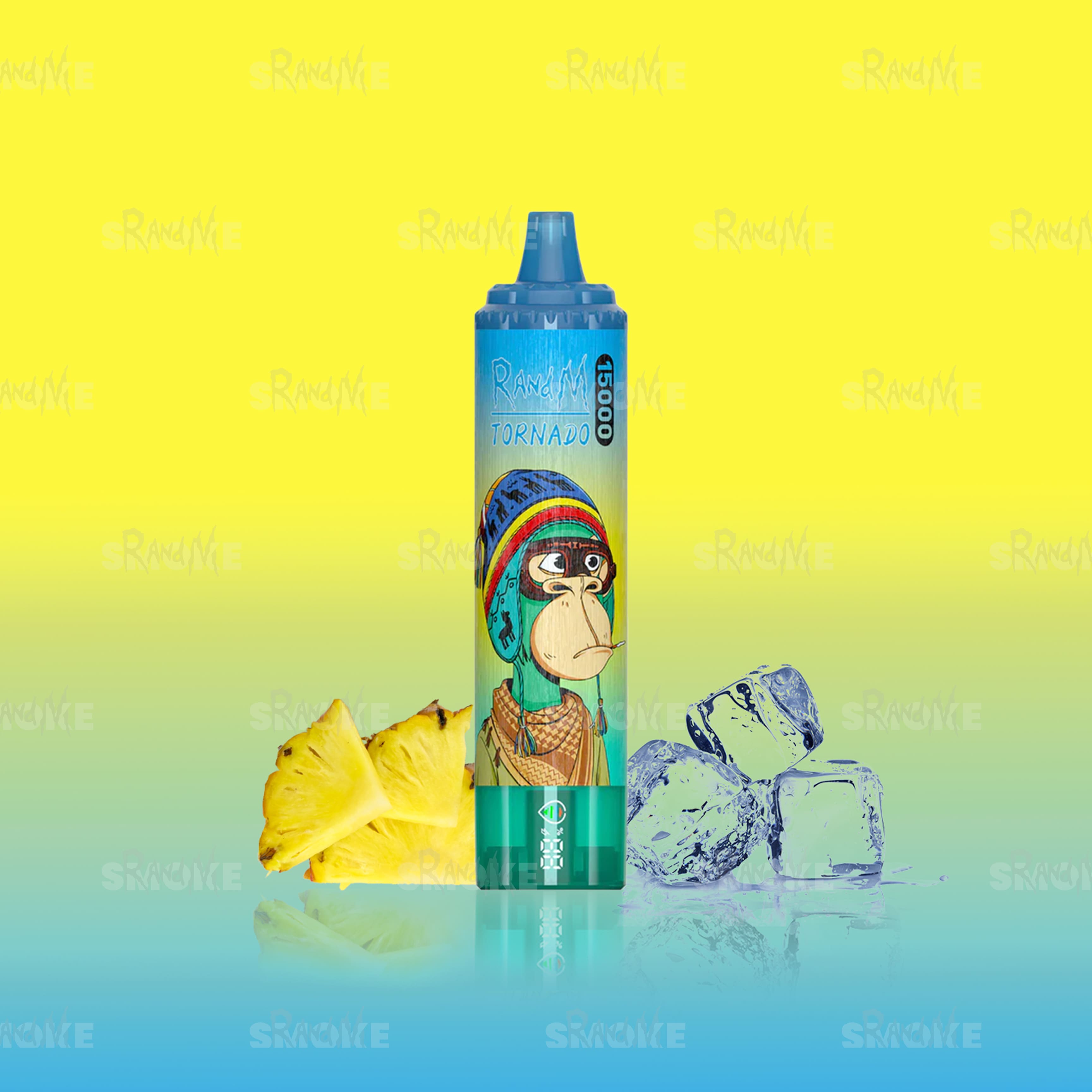 RandM Tornado Vape 15000 Pineapple Ice – Ananas mit Eis-Frische