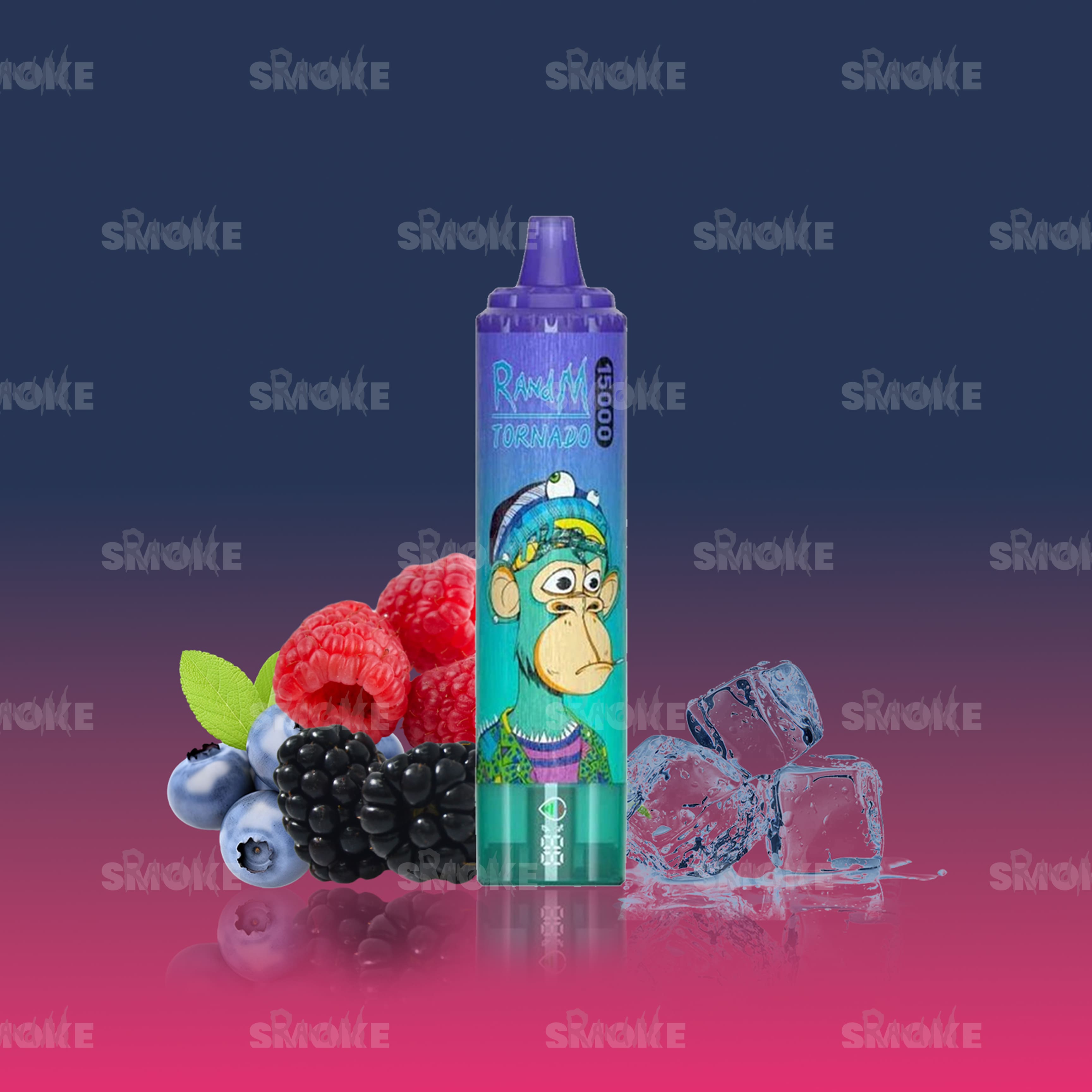 RandM Tornado Vape 15000 Triple Berry – Dreiermix aus verschiedenen Beeren