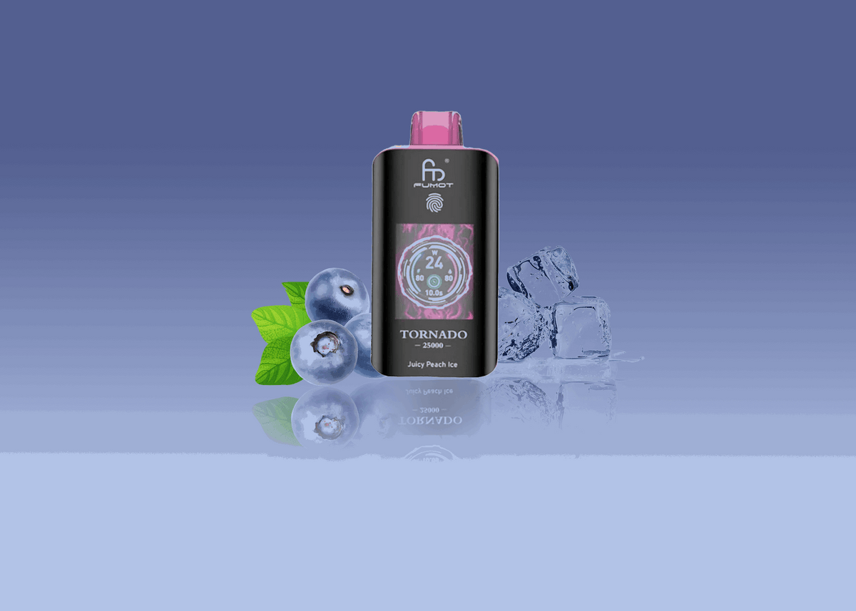 RandM Vape Tornado 25000 Blueberry On Ice – Süße Blaubeere mit einem eisigen Finish