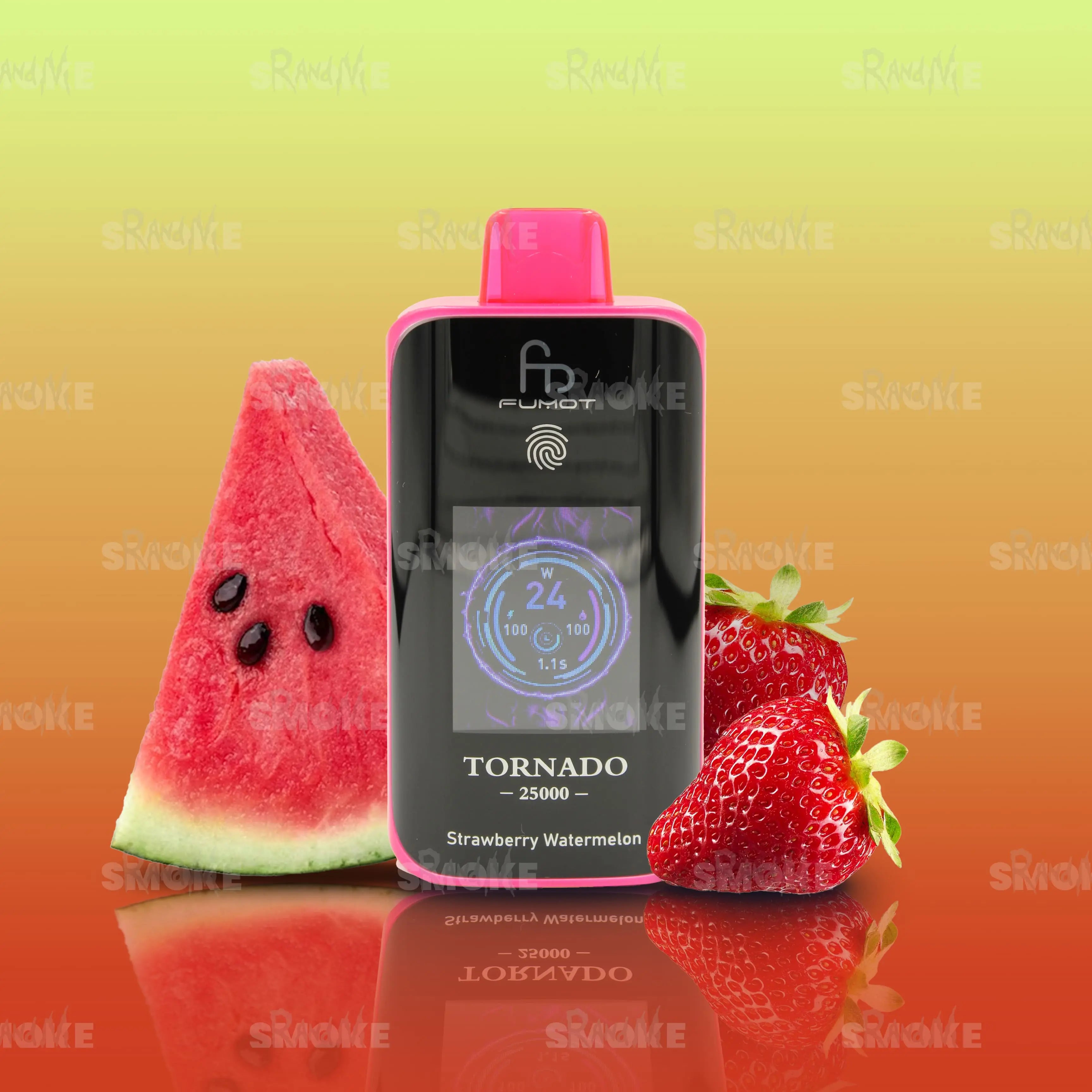 RandM Vape Tornado 25000 Strawberry Watermelon – Süße Erdbeere kombiniert mit erfrischender Wassermelone
