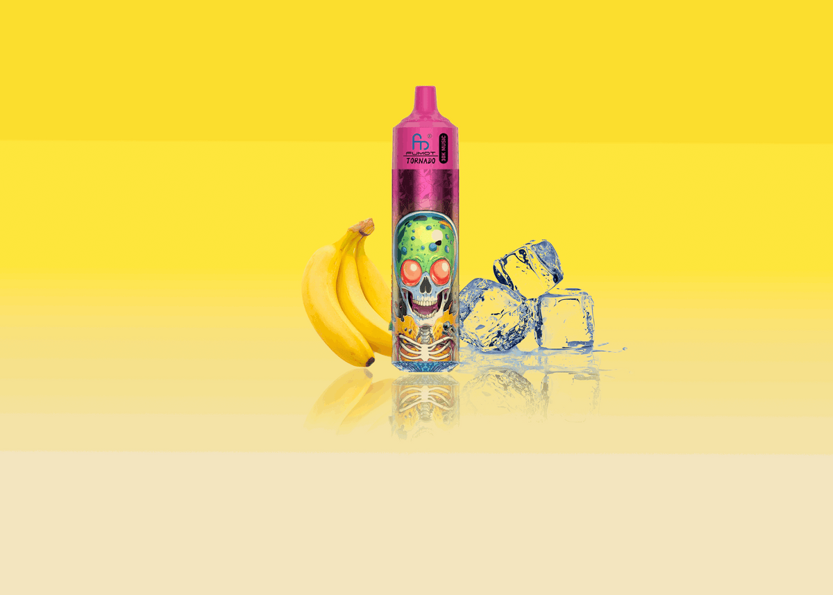 RandM Vape Tornado 30000 Banana Ice – Cremige Banane mit erfrischender Ice-Note
