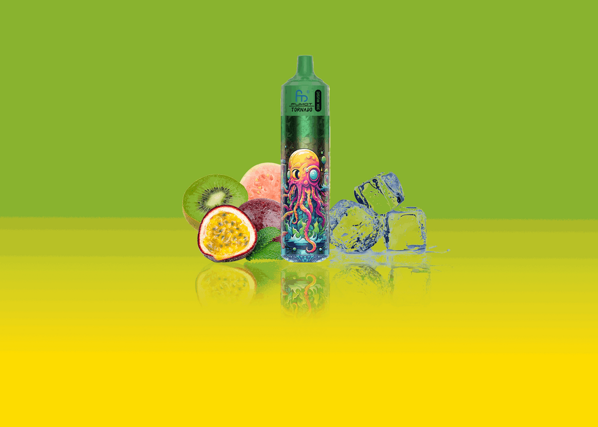 RandM Vape Tornado 30000 Kiwi Passion Fruit Guava – Tropische Kiwi mit Passionsfrucht und Guave