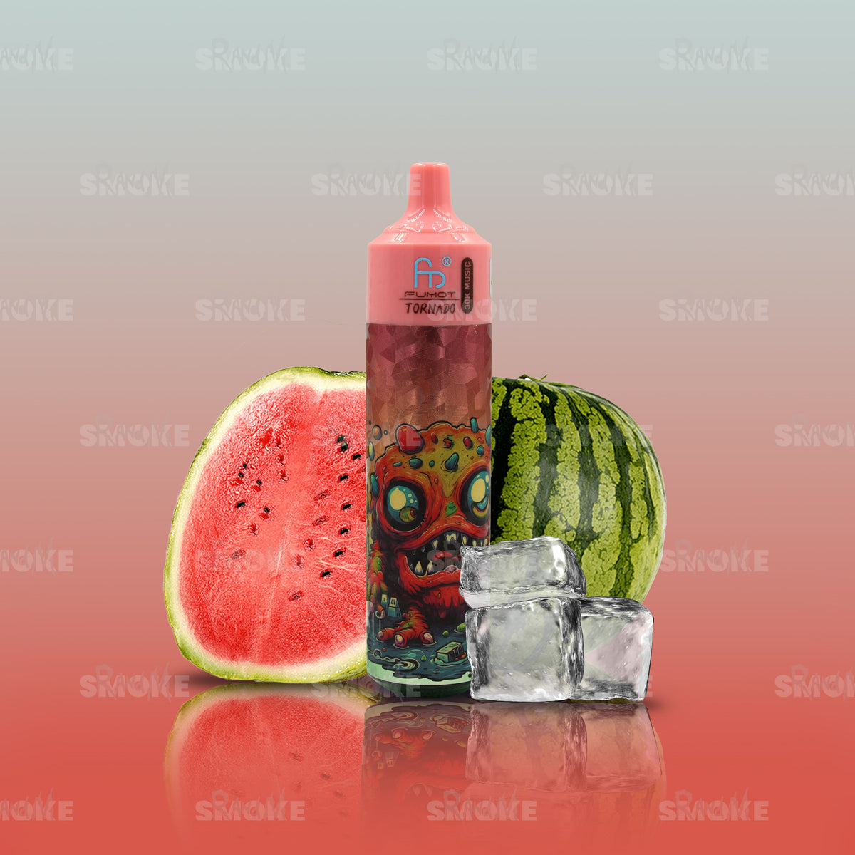 RandM Vape Tornado 30000 Lush Ice – Reife Wassermelone mit einem Hauch Ice für maximale Frische