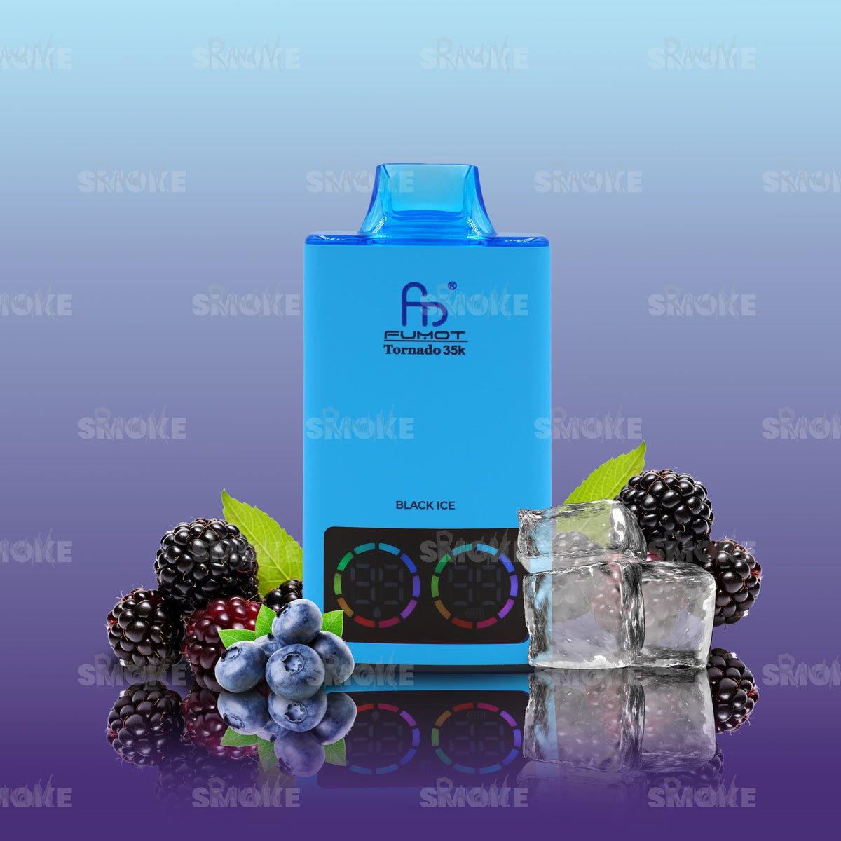 RandM Vape Tornado 35000 Black Ice – Dunkle Beeren mit eiskaltem Frischekick