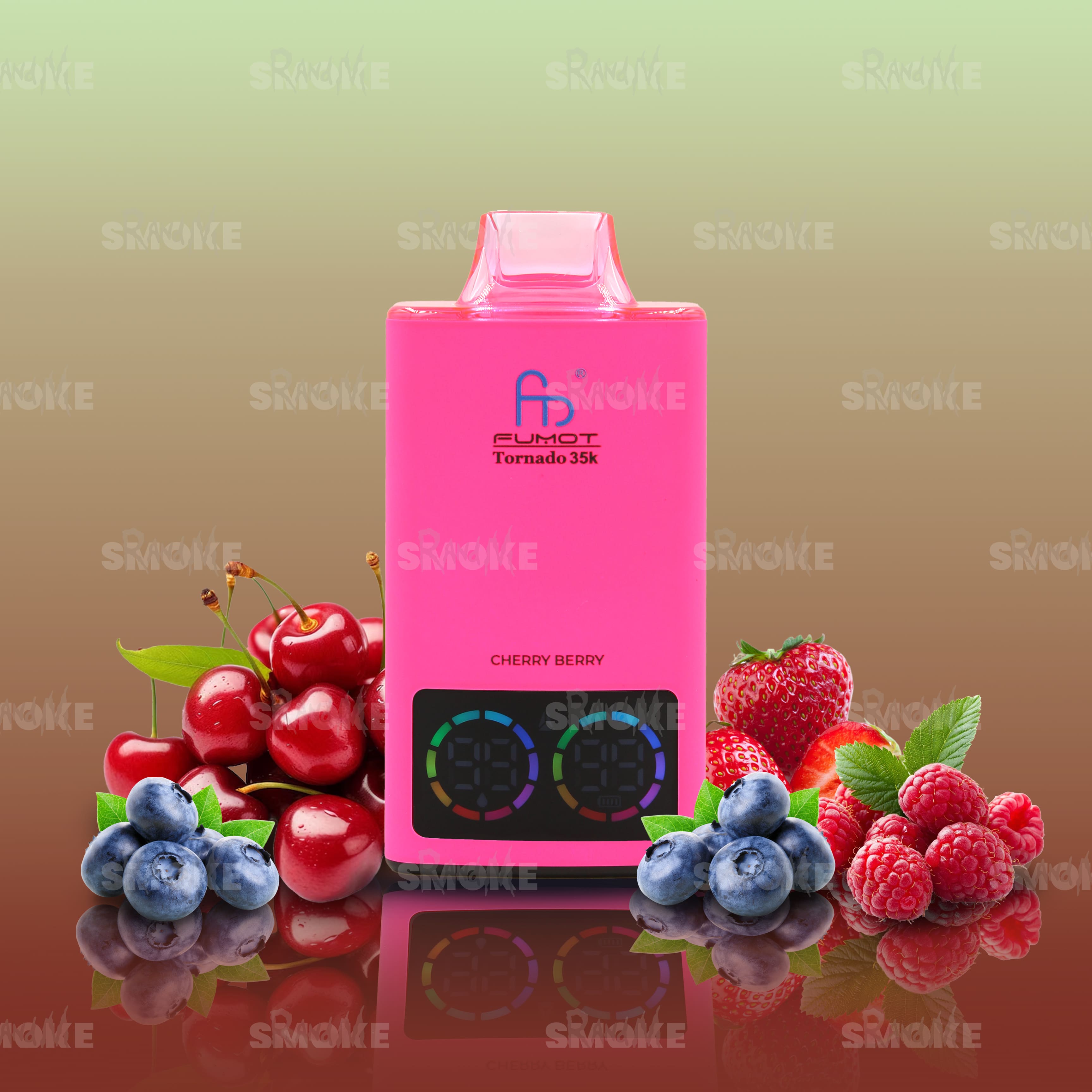 RandM Vape Tornado 35000 Cherry Berry – Intensiver Kirschgeschmack kombiniert mit fruchtigen Beeren für ein süßes Geschmackserlebnis