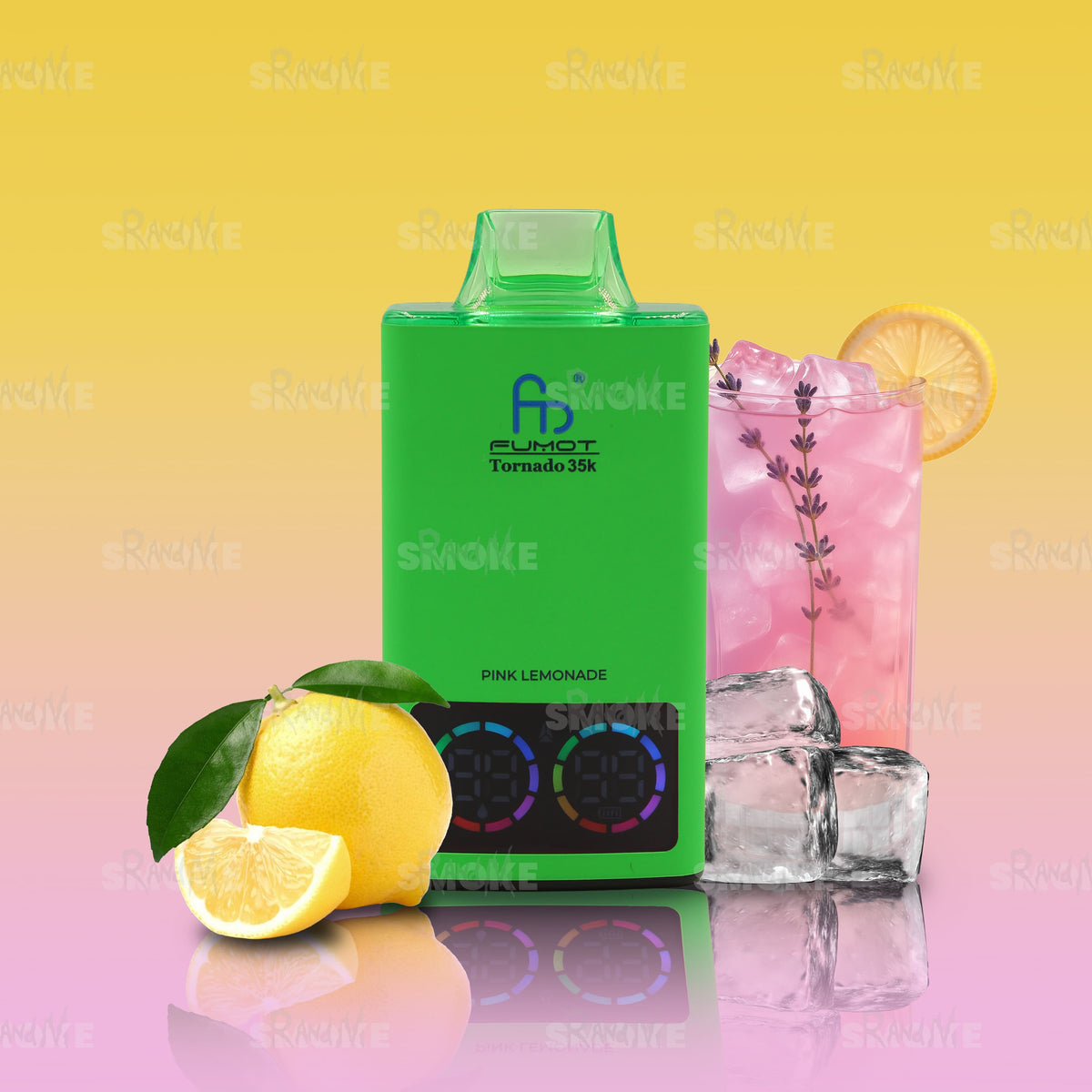 RandM Vape Tornado 35000 Pink Lemonade – Spritzige Zitronenlimonade mit beeriger Süße für ein erfrischendes Sommeraroma