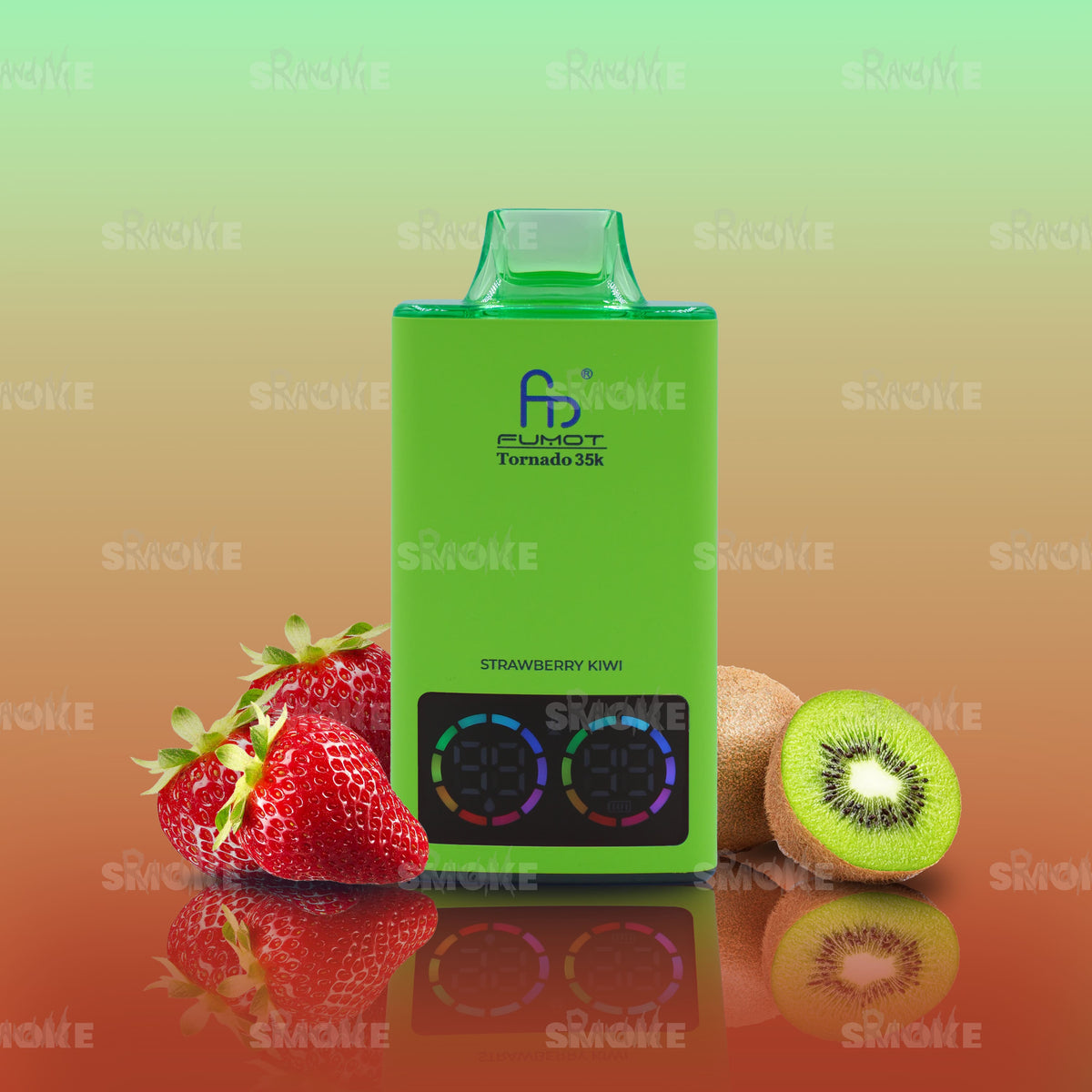 RandM Vape Tornado 35000 Strawberry Kiwi – Süße Erdbeere trifft auf spritzige Kiwi