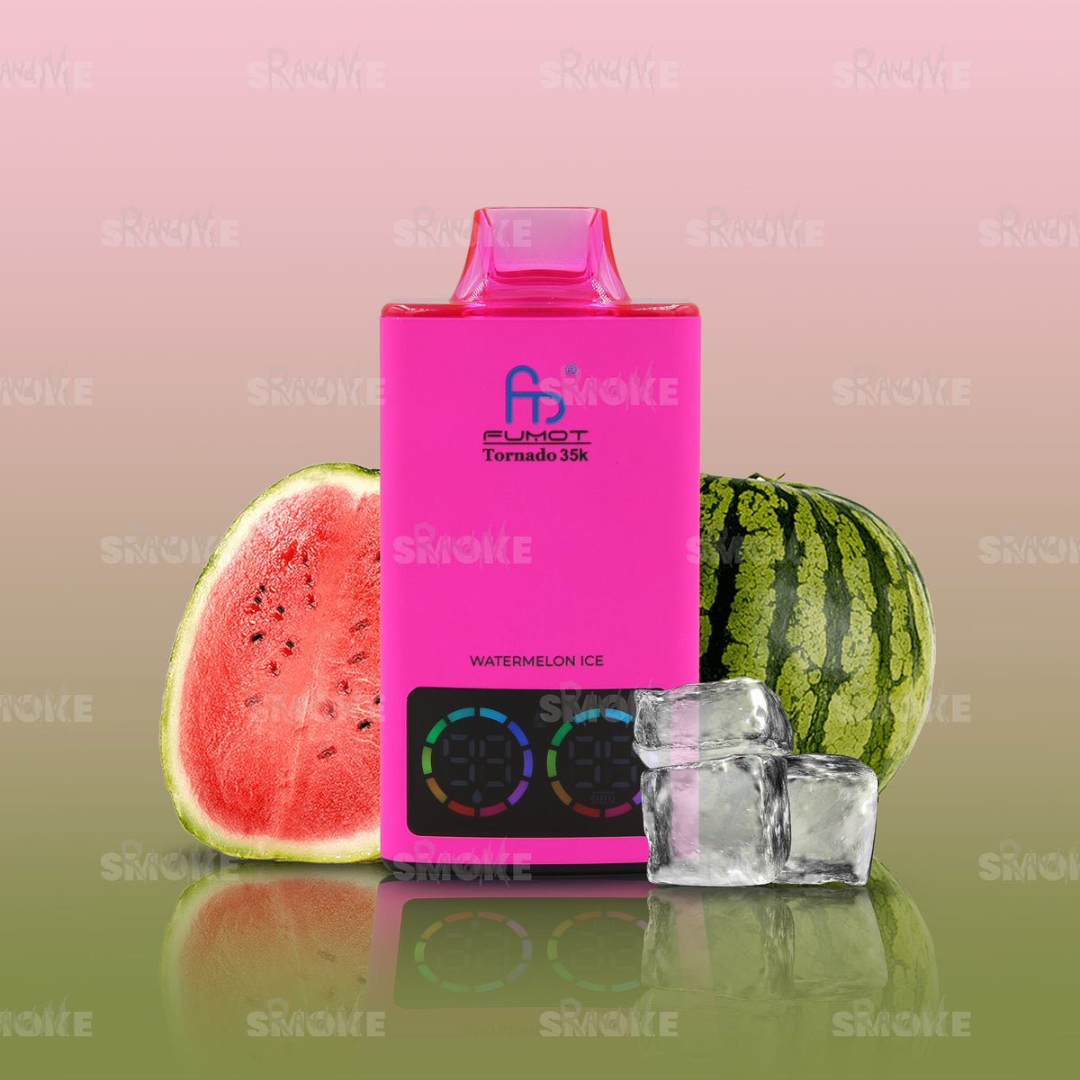 RandM Vape Tornado 35000 Watermelon Ice – Saftige Wassermelone mit kühlendem Ice-Effekt für pure Sommerfrische