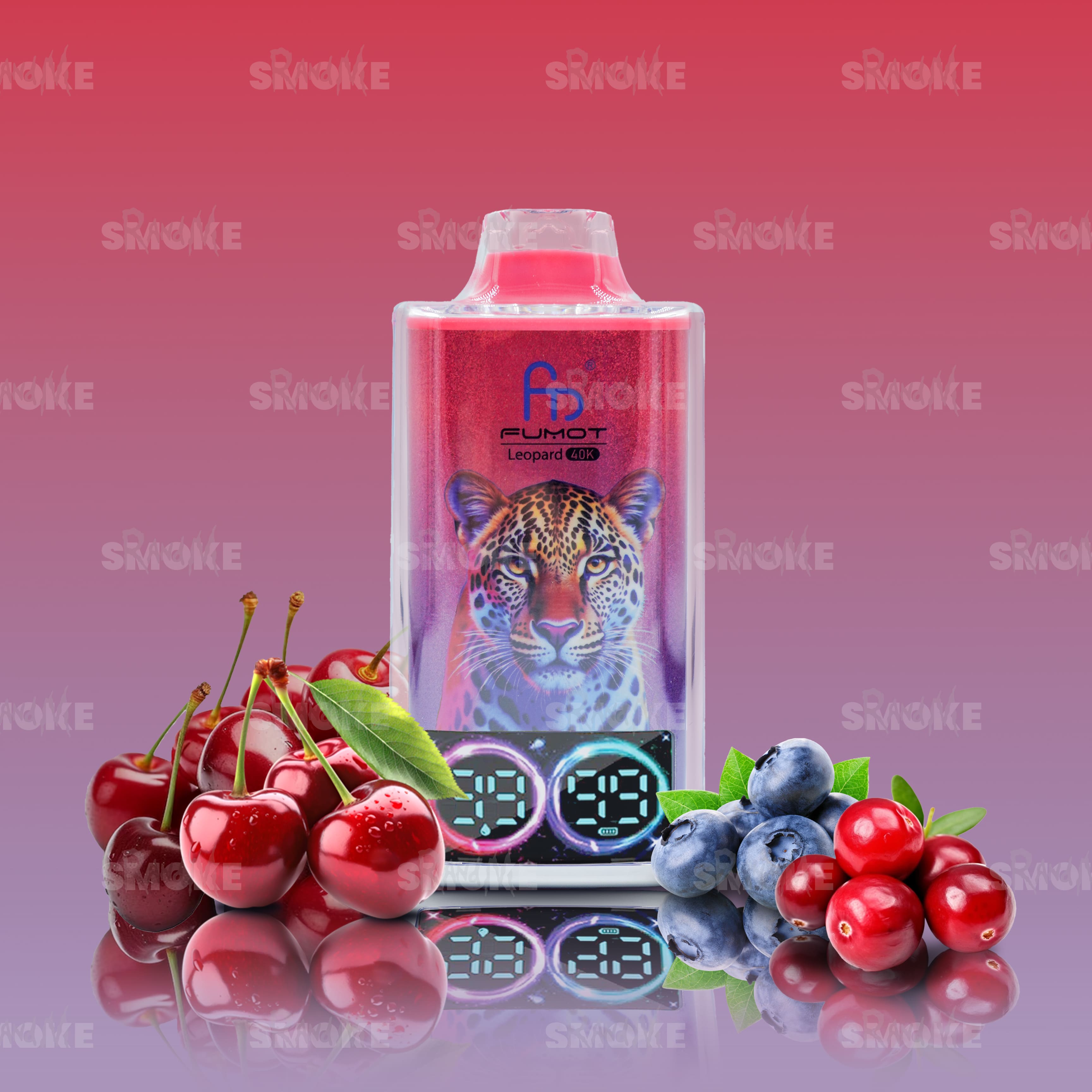 RandM Vape Tornado 40000 Blueberry Cherry Cranberry – Drei Beeren, ein fruchtig-kühler Genuss