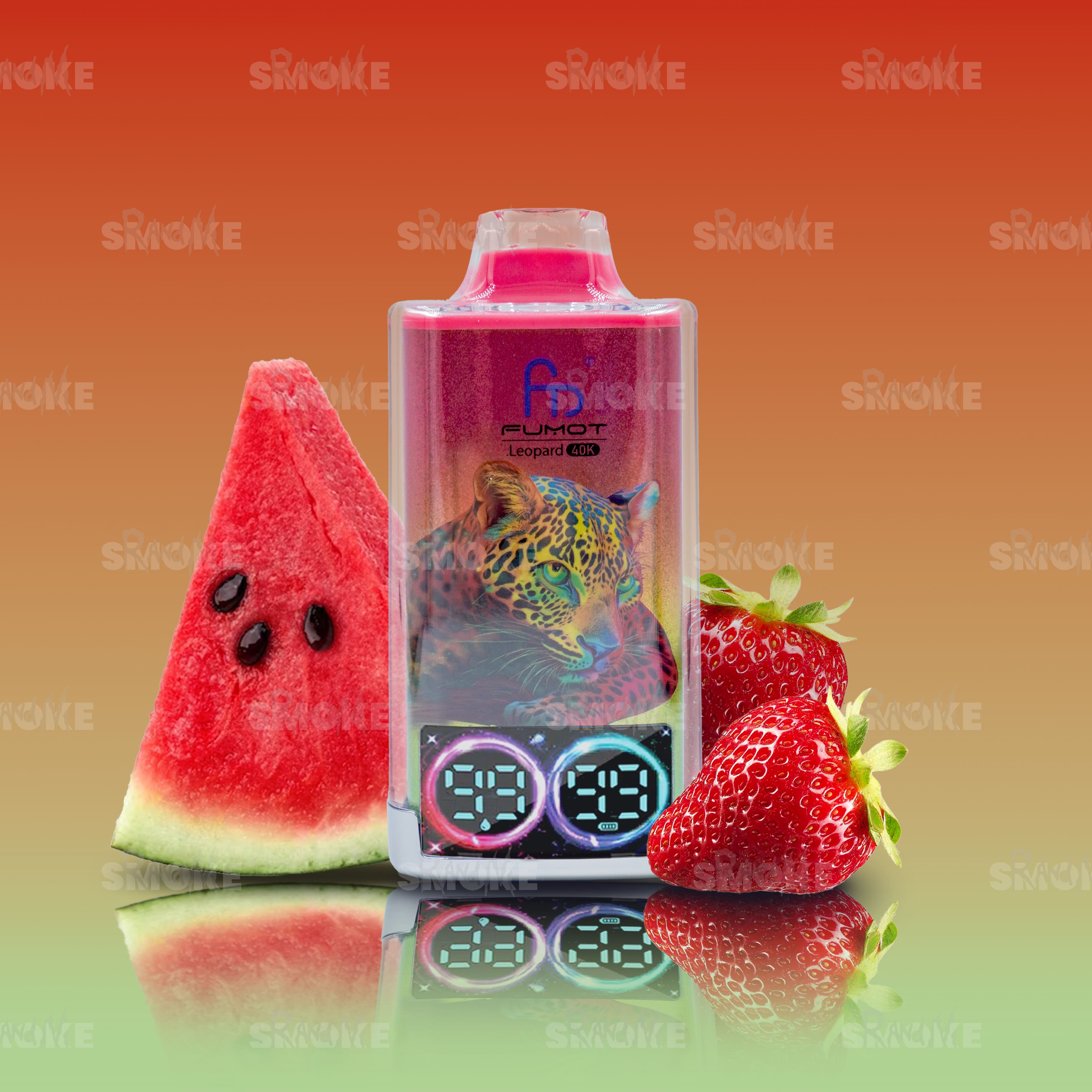RandM Vape Tornado 40000 Strawberry Watermelon – Fruchtige Erdbeere kombiniert mit Wassermelone