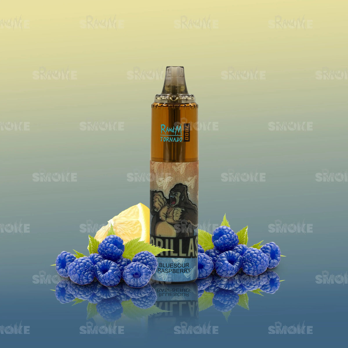 RandM Vape Tornado 7000 Bluesour Raspberry – Spritzige Himbeere mit einer angenehm sauren Note