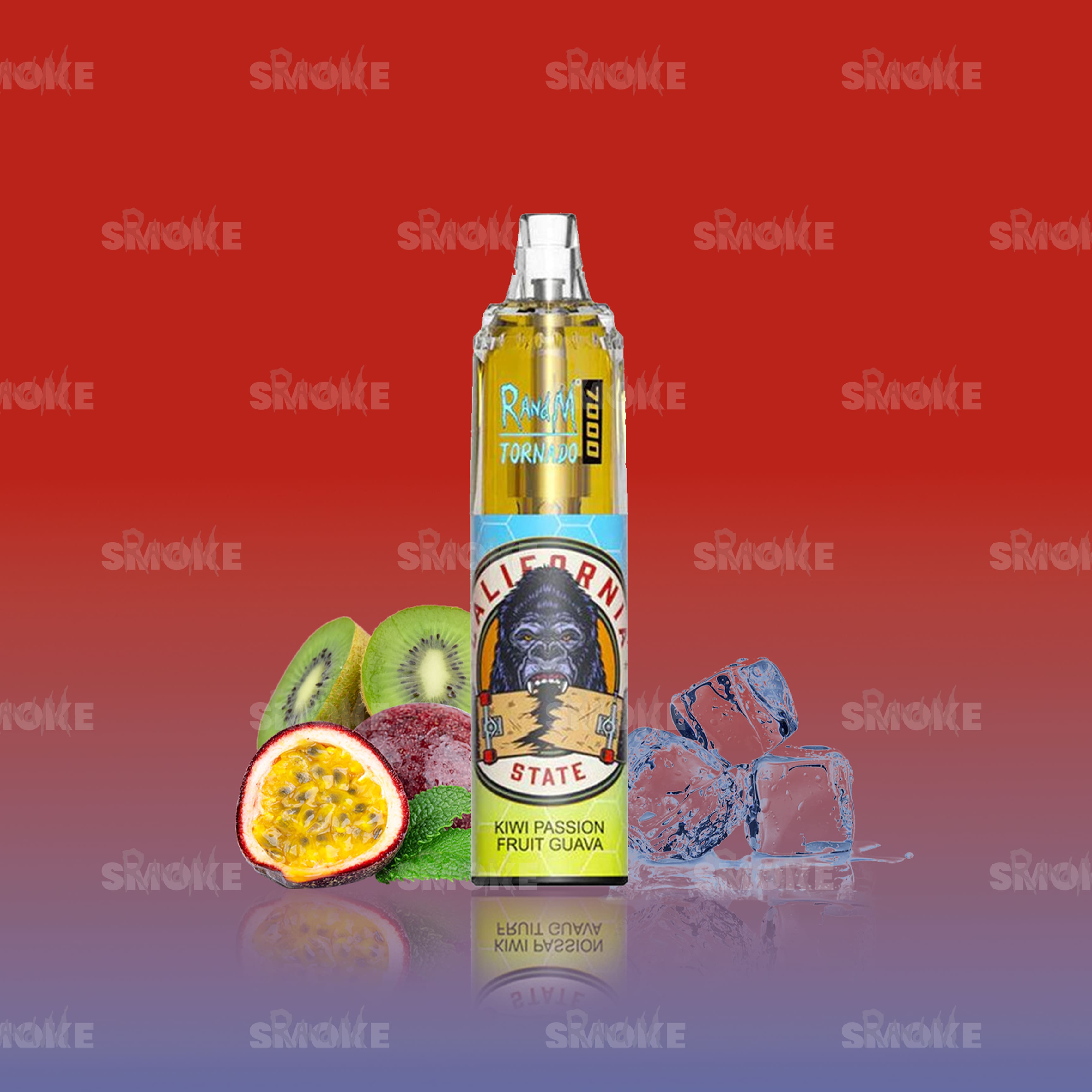 RandM Tornado Vape 7000 Kiwi Passionfruit Guava – Exotische Fruchtmischung