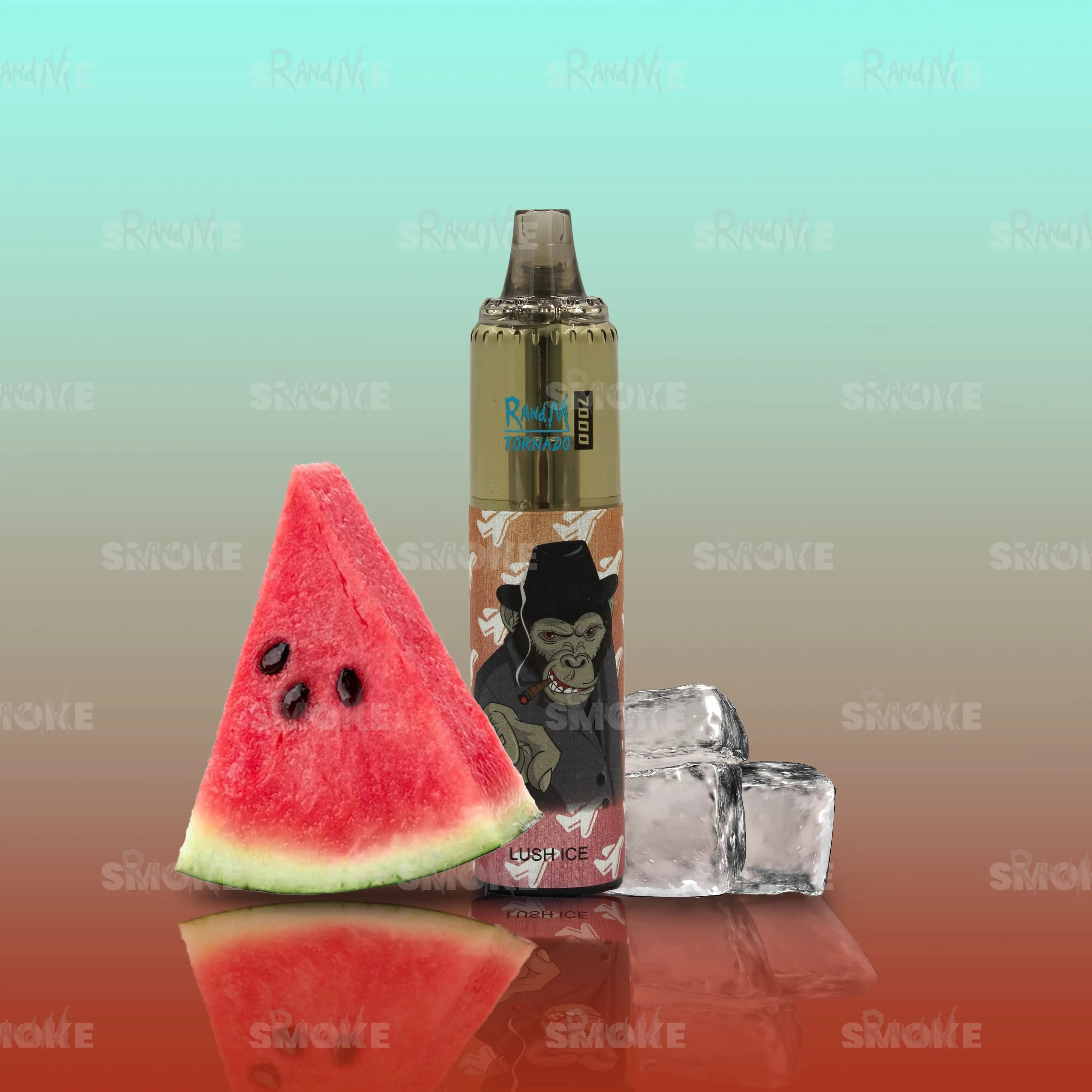 RandM Vape Tornado 7000 Lush Ice – Wassermelone mit eisiger Frische für einen kühlen Fruchtgenuss